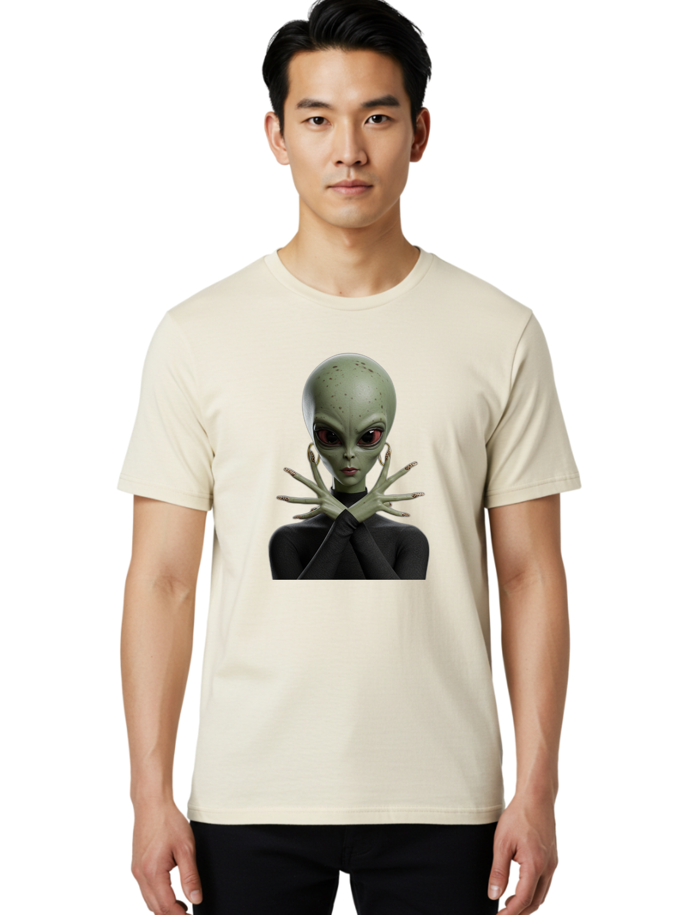 Alien-Woman Men'S Graphic Tee, 100% Cotton, Comfortable Casual Summer Wear, Machine Washable, Vintage Camera, Old Camera, Antique Camera, Black Camera, Classic Photography, Photography Equipment, Nostalgic Device, Film Camera, Camera Art Baj929