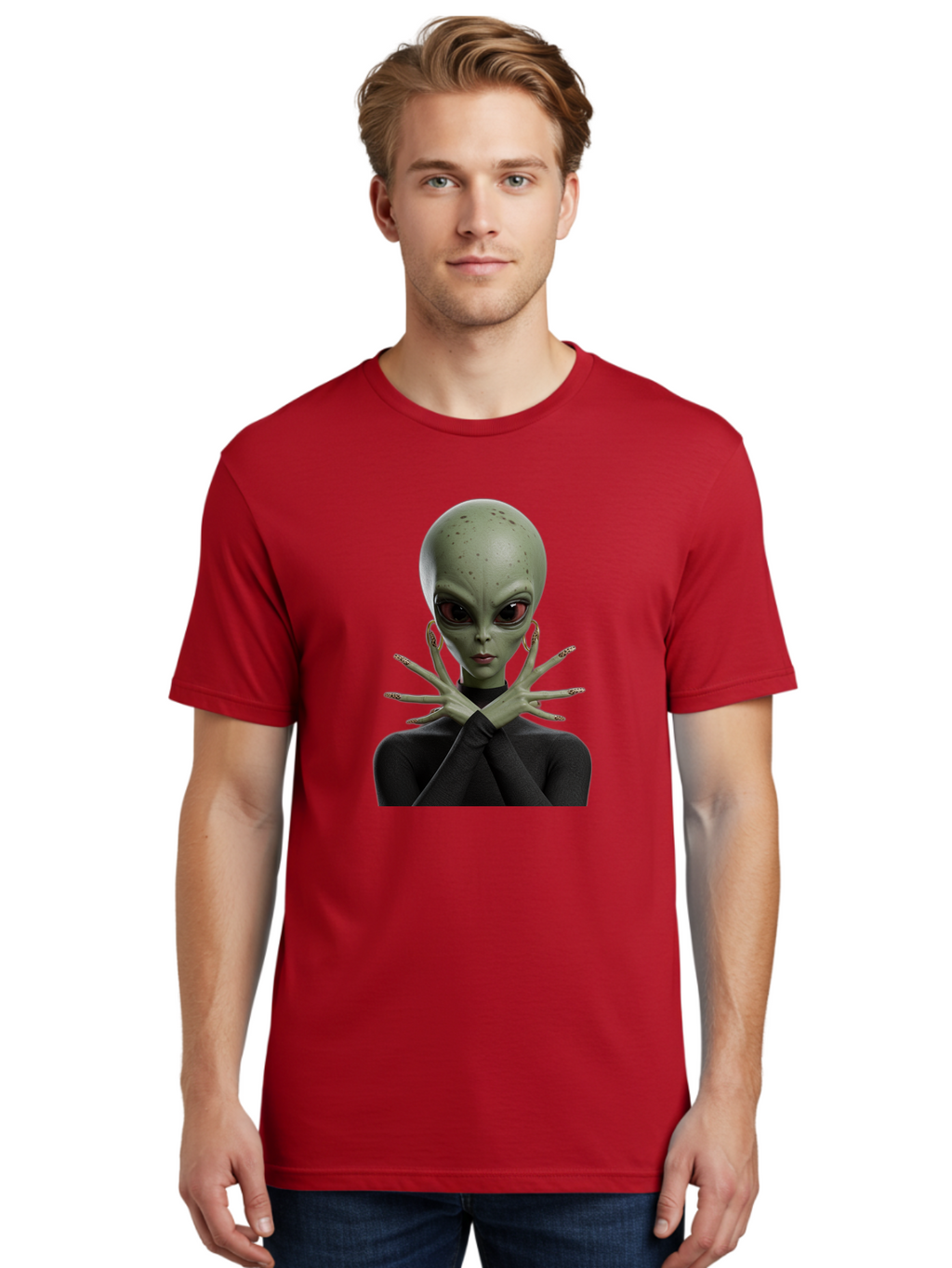 Alien-Woman Men'S Graphic Tee, 100% Cotton, Comfortable Casual Summer Wear, Machine Washable, Vintage Camera, Old Camera, Antique Camera, Black Camera, Classic Photography, Photography Equipment, Nostalgic Device, Film Camera, Camera Art Baj929