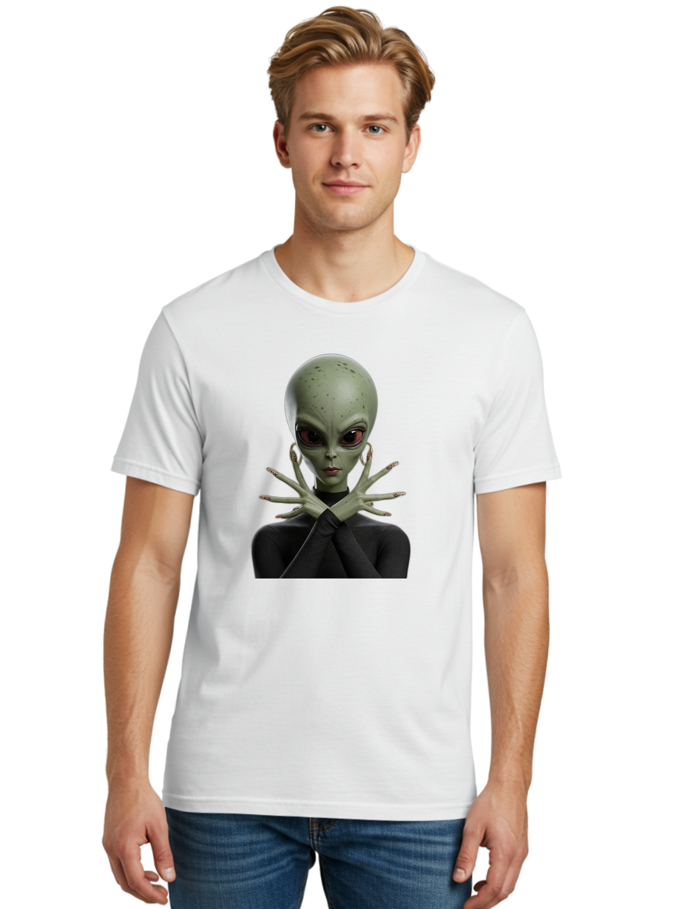 Alien-Woman Men'S Graphic Tee, 100% Cotton, Comfortable Casual Summer Wear, Machine Washable, Vintage Camera, Old Camera, Antique Camera, Black Camera, Classic Photography, Photography Equipment, Nostalgic Device, Film Camera, Camera Art Baj929