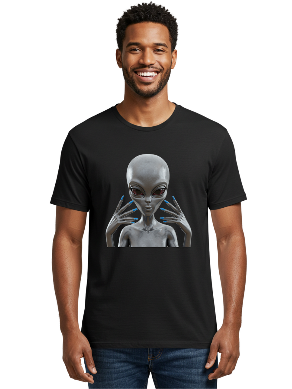 Alien Men'S Graphic Tee, 100% Cotton, Comfortable Casual Summer Wear, Machine Washable, Vintage Camera, Old Camera, Antique Camera, Black Camera, Classic Photography, Photography Equipment, Nostalgic Device, Film Camera, Camera Art Baj930