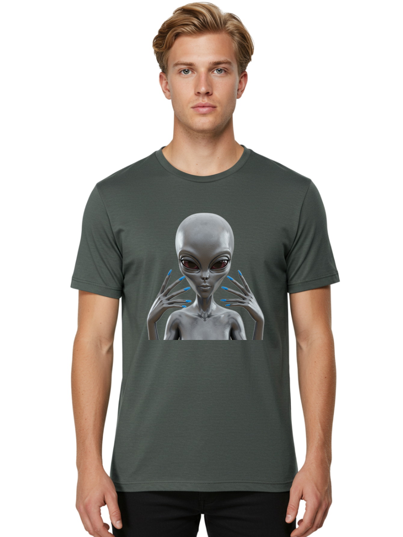 Alien Men'S Graphic Tee, 100% Cotton, Comfortable Casual Summer Wear, Machine Washable, Vintage Camera, Old Camera, Antique Camera, Black Camera, Classic Photography, Photography Equipment, Nostalgic Device, Film Camera, Camera Art Baj930