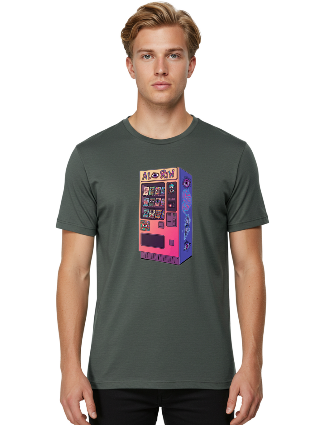 Aloriw Men'S Graphic Tee, 100% Cotton, Comfortable Casual Summer Wear, Machine Washable, Vintage Camera, Old Camera, Antique Camera, Black Camera, Classic Photography, Photography Equipment, Nostalgic Device, Film Camera, Camera Art Baj932
