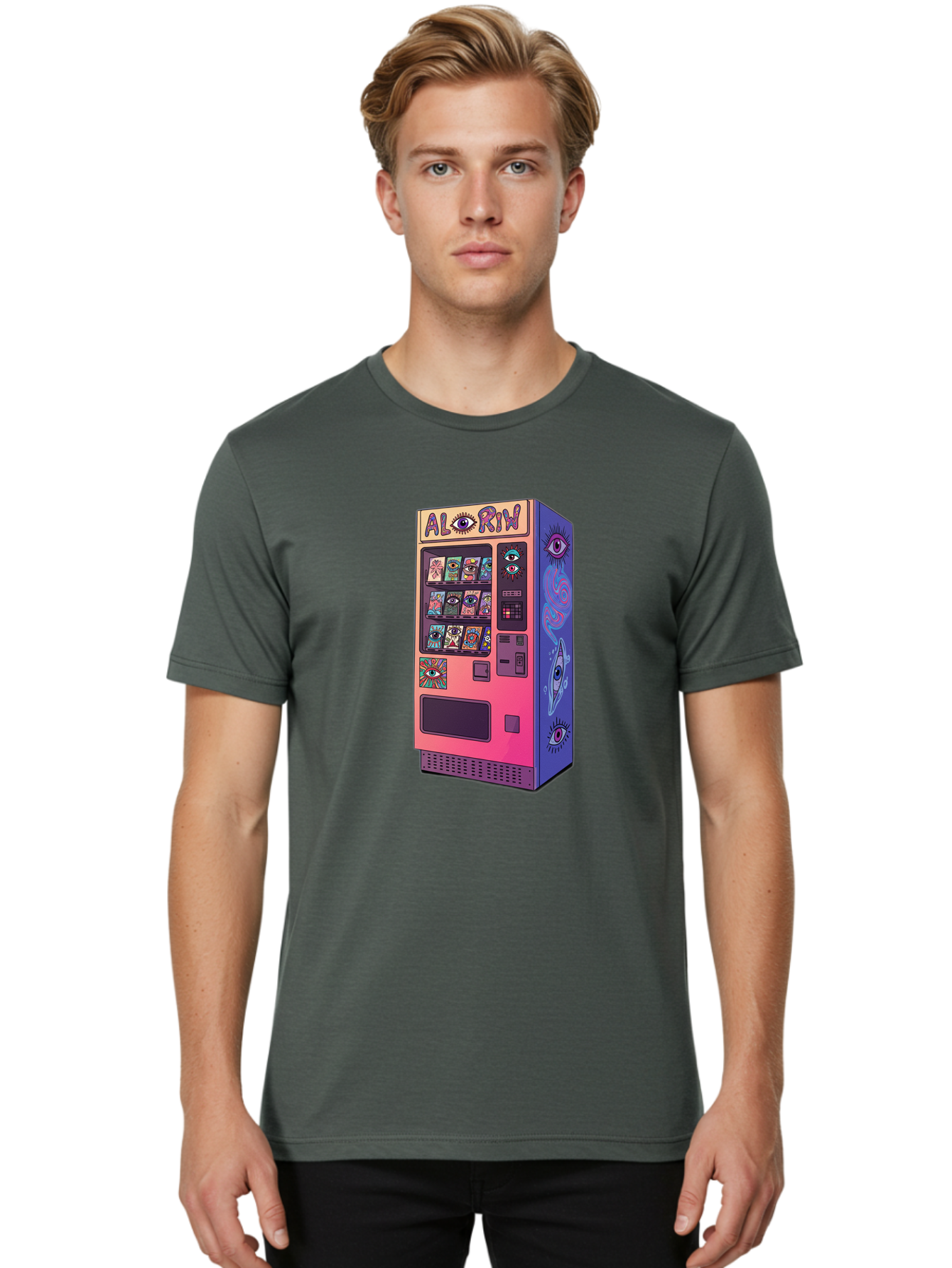 Aloriw Men'S Graphic Tee, 100% Cotton, Comfortable Casual Summer Wear, Machine Washable, Vintage Camera, Old Camera, Antique Camera, Black Camera, Classic Photography, Photography Equipment, Nostalgic Device, Film Camera, Camera Art Baj932