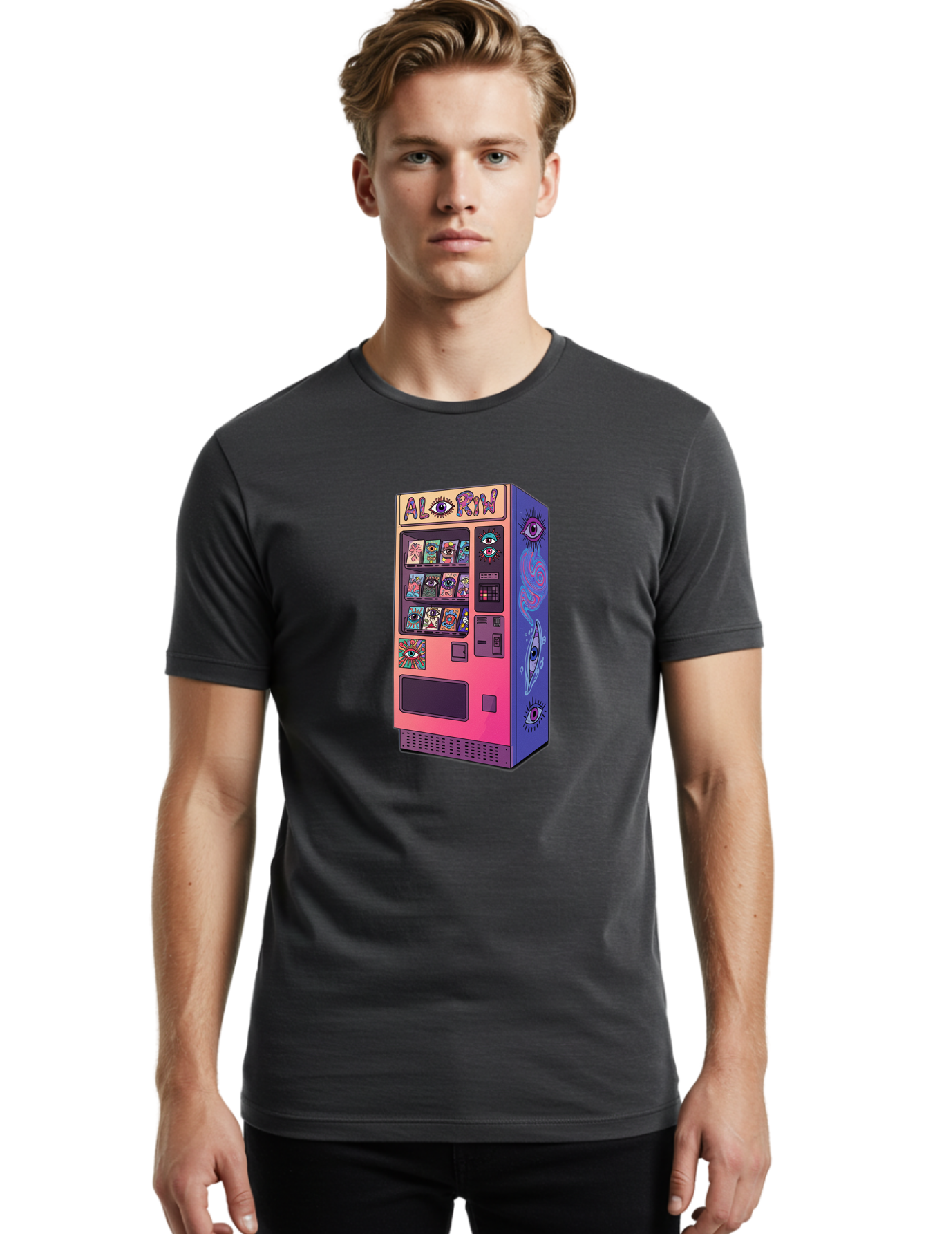 Aloriw Men'S Graphic Tee, 100% Cotton, Comfortable Casual Summer Wear, Machine Washable, Vintage Camera, Old Camera, Antique Camera, Black Camera, Classic Photography, Photography Equipment, Nostalgic Device, Film Camera, Camera Art Baj932