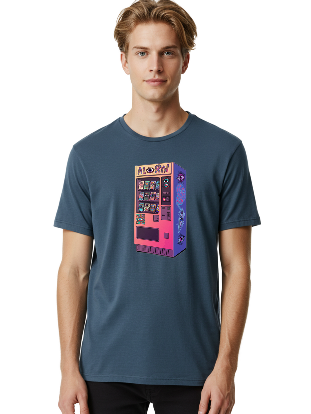 Aloriw Men'S Graphic Tee, 100% Cotton, Comfortable Casual Summer Wear, Machine Washable, Vintage Camera, Old Camera, Antique Camera, Black Camera, Classic Photography, Photography Equipment, Nostalgic Device, Film Camera, Camera Art Baj932