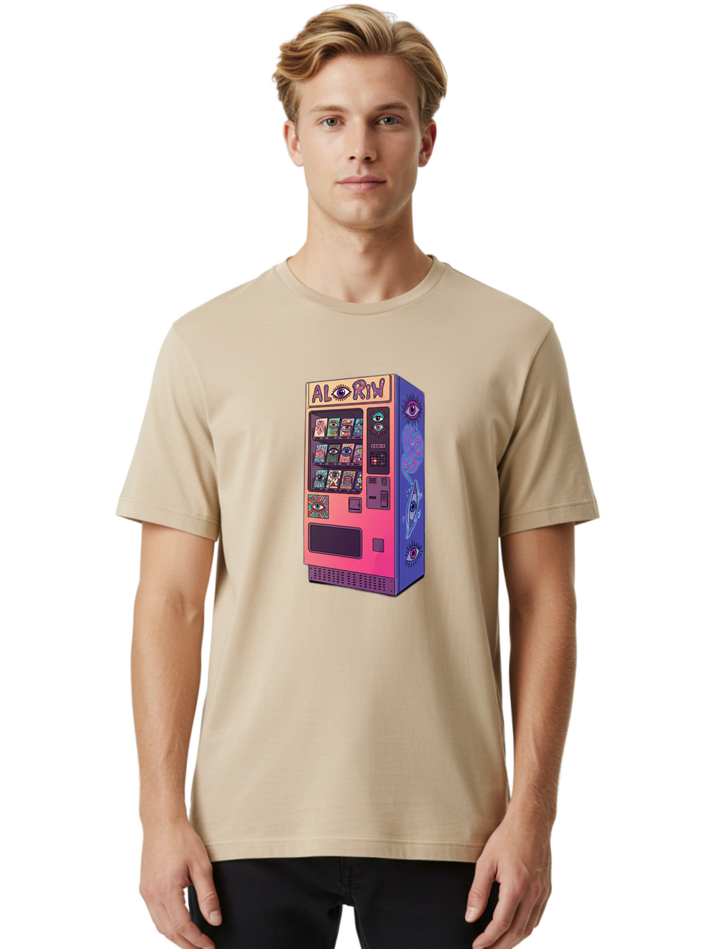 Aloriw Men'S Graphic Tee, 100% Cotton, Comfortable Casual Summer Wear, Machine Washable, Vintage Camera, Old Camera, Antique Camera, Black Camera, Classic Photography, Photography Equipment, Nostalgic Device, Film Camera, Camera Art Baj932
