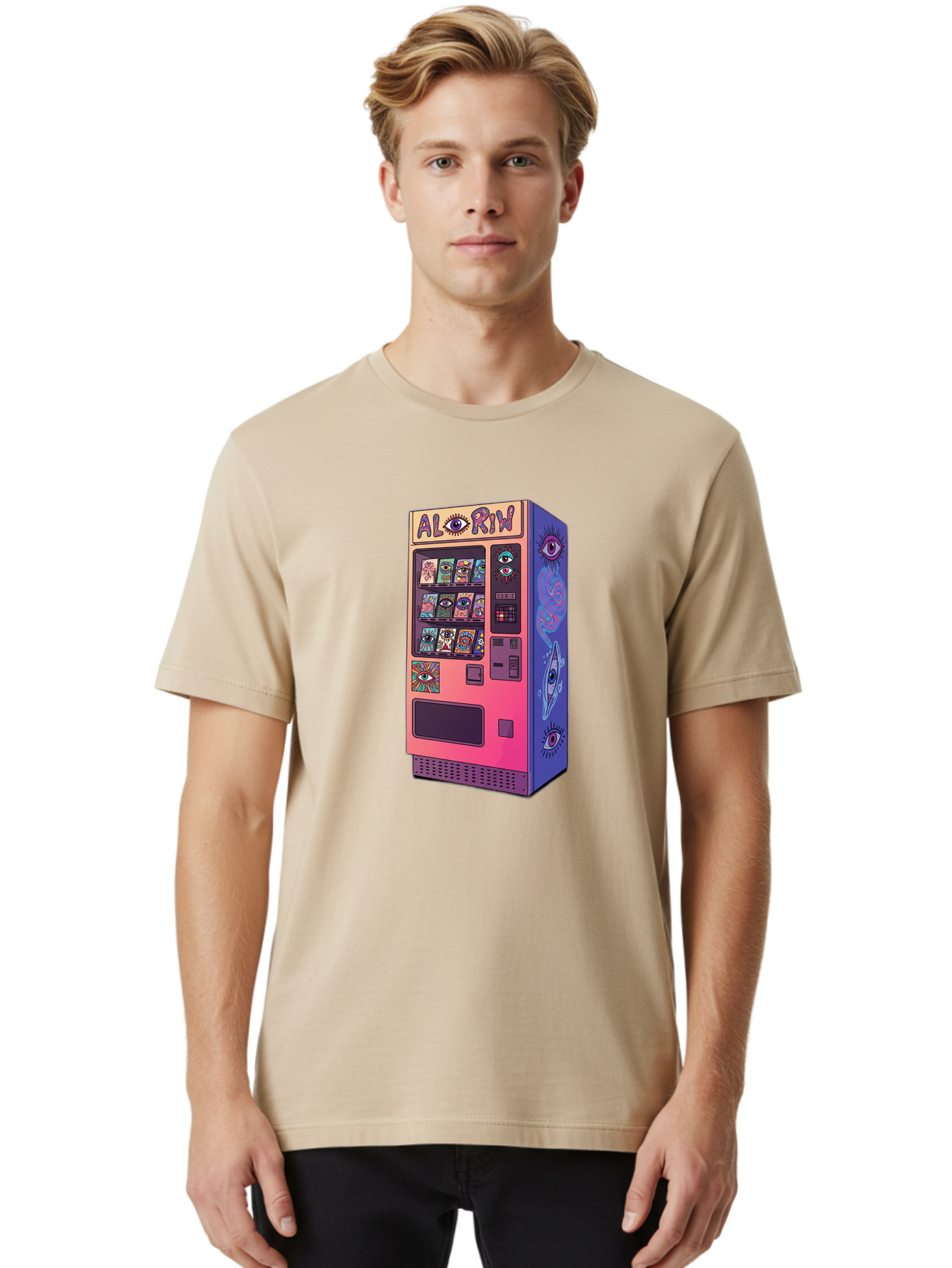 Aloriw Men'S Graphic Tee, 100% Cotton, Comfortable Casual Summer Wear, Machine Washable, Vintage Camera, Old Camera, Antique Camera, Black Camera, Classic Photography, Photography Equipment, Nostalgic Device, Film Camera, Camera Art Baj932