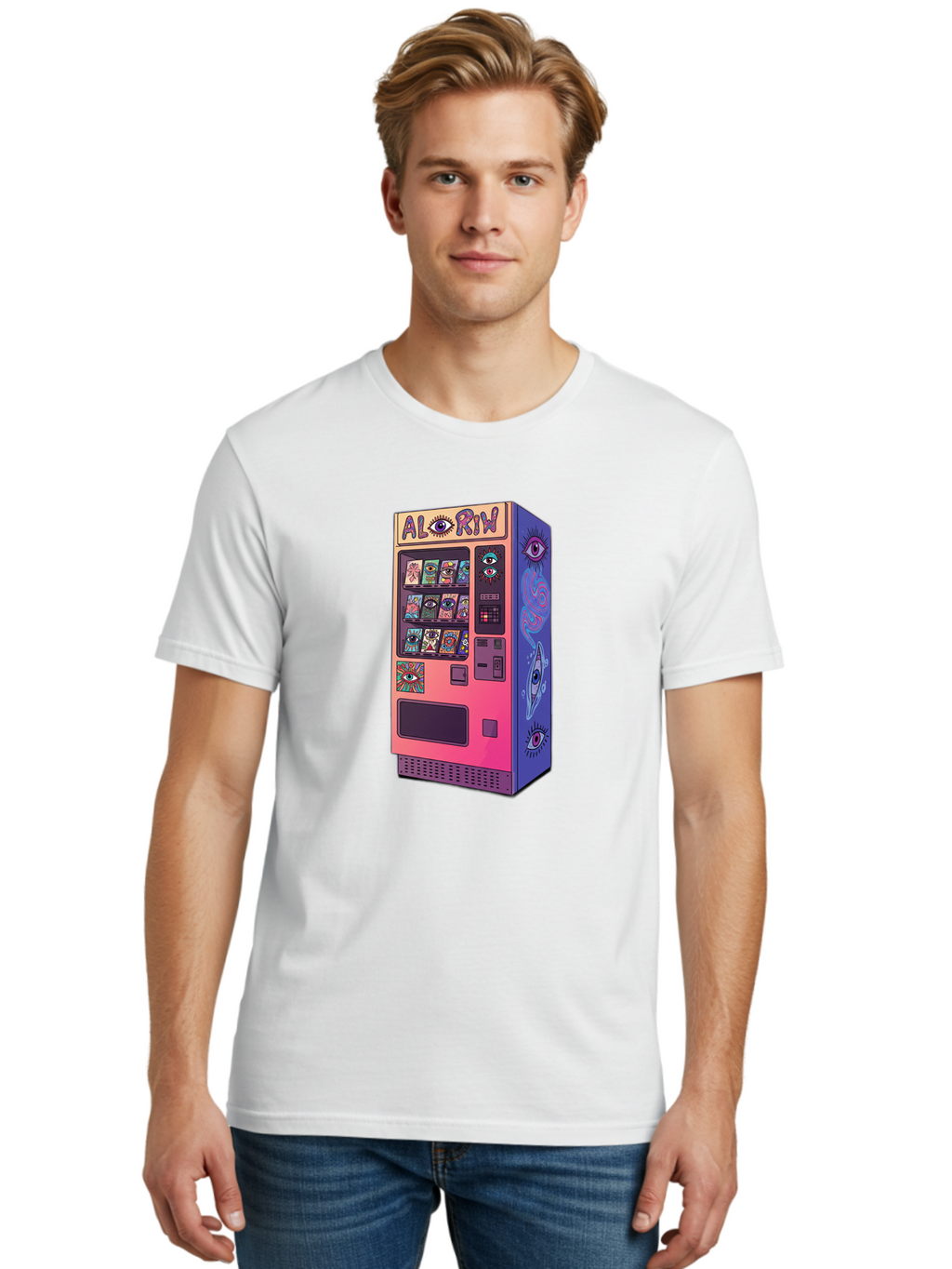 Aloriw Men'S Graphic Tee, 100% Cotton, Comfortable Casual Summer Wear, Machine Washable, Vintage Camera, Old Camera, Antique Camera, Black Camera, Classic Photography, Photography Equipment, Nostalgic Device, Film Camera, Camera Art Baj932