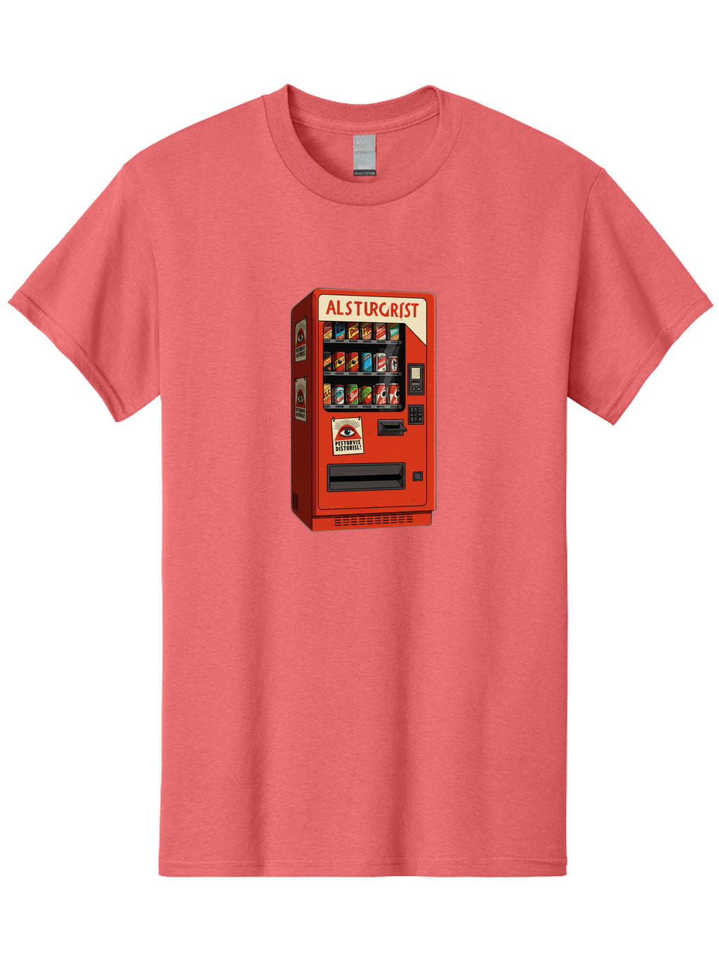 Alsturgrist-Vending-Machine Men'S Graphic Tee, 100% Cotton, Comfortable Casual Summer Wear, Machine Washable, Vintage Camera, Old Camera, Antique Camera, Black Camera, Classic Photography, Photography Equipment, Nostalgic Device, Film Camera, Baj933