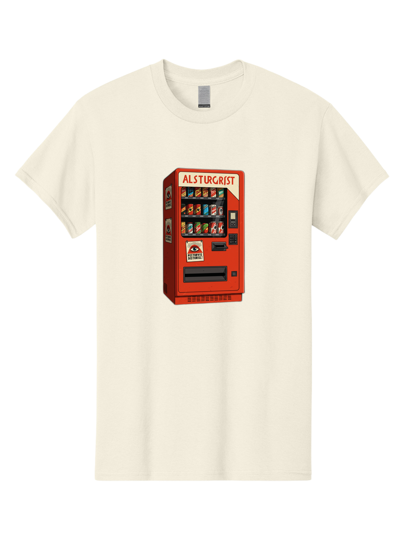 Alsturgrist-Vending-Machine Men'S Graphic Tee, 100% Cotton, Comfortable Casual Summer Wear, Machine Washable, Vintage Camera, Old Camera, Antique Camera, Black Camera, Classic Photography, Photography Equipment, Nostalgic Device, Film Camera, Baj933