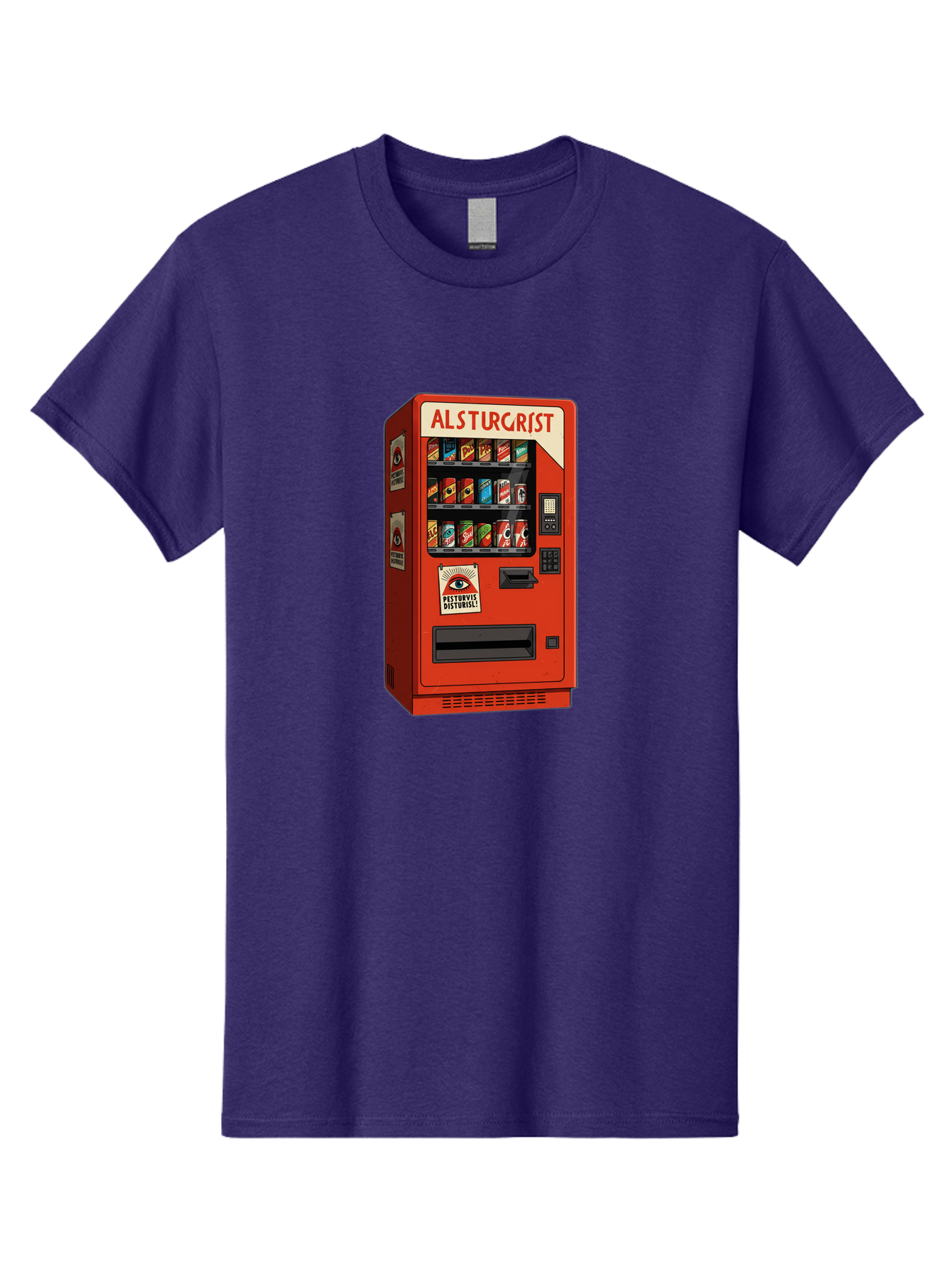 Alsturgrist-Vending-Machine Men'S Graphic Tee, 100% Cotton, Comfortable Casual Summer Wear, Machine Washable, Vintage Camera, Old Camera, Antique Camera, Black Camera, Classic Photography, Photography Equipment, Nostalgic Device, Film Camera, Baj933