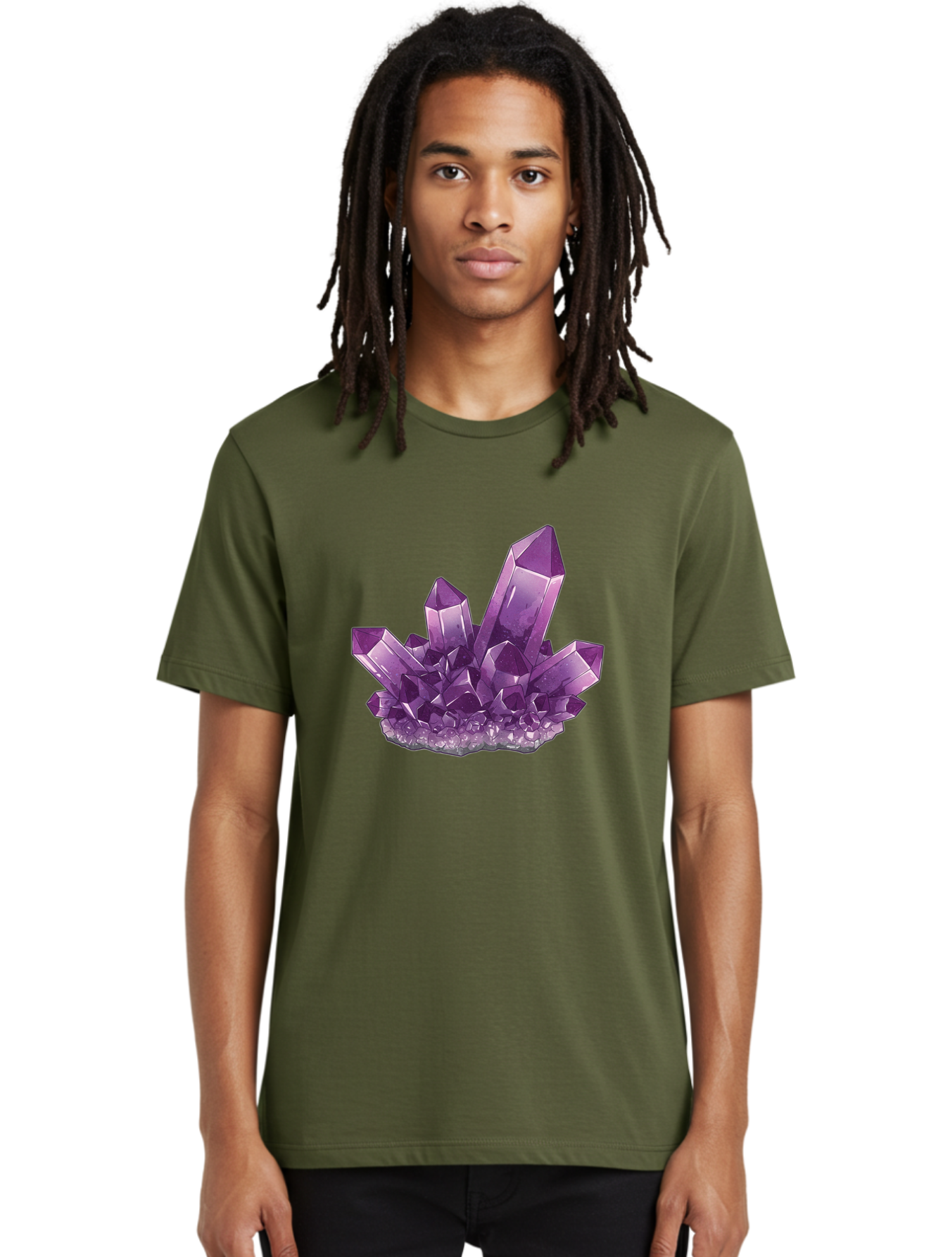 Amethyst-Cluster Men'S Graphic Tee, 100% Cotton, Comfortable Casual Summer Wear, Machine Washable, Vintage Camera, Old Camera, Antique Camera, Black Camera, Classic Photography, Photography Equipment, Nostalgic Device, Film Camera, Camera Art Baj934