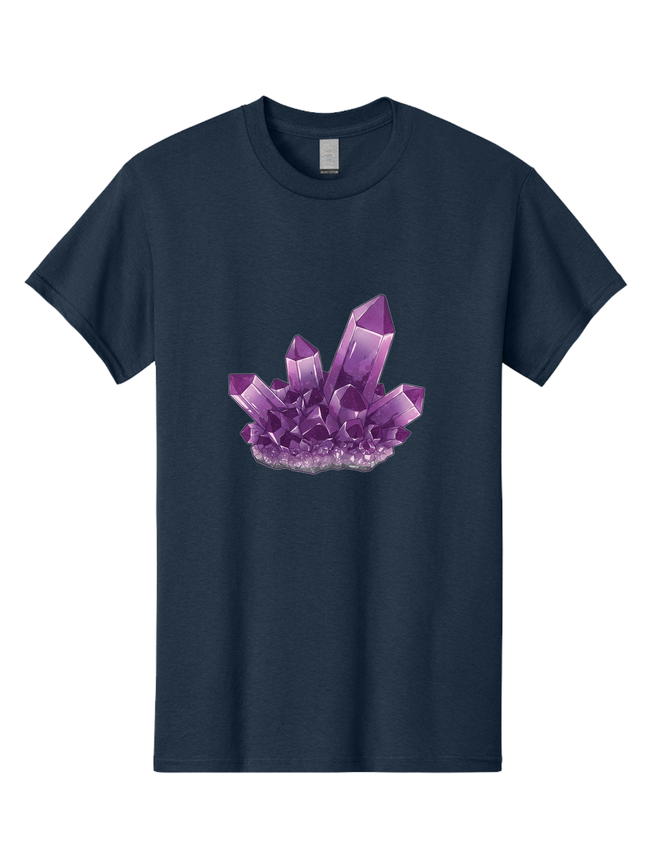 Amethyst-Cluster Men'S Graphic Tee, 100% Cotton, Comfortable Casual Summer Wear, Machine Washable, Vintage Camera, Old Camera, Antique Camera, Black Camera, Classic Photography, Photography Equipment, Nostalgic Device, Film Camera, Camera Art Baj934