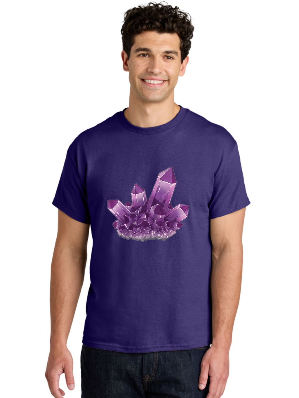 Amethyst-Cluster Men'S Graphic Tee, 100% Cotton, Comfortable Casual Summer Wear, Machine Washable, Vintage Camera, Old Camera, Antique Camera, Black Camera, Classic Photography, Photography Equipment, Nostalgic Device, Film Camera, Camera Art Baj934