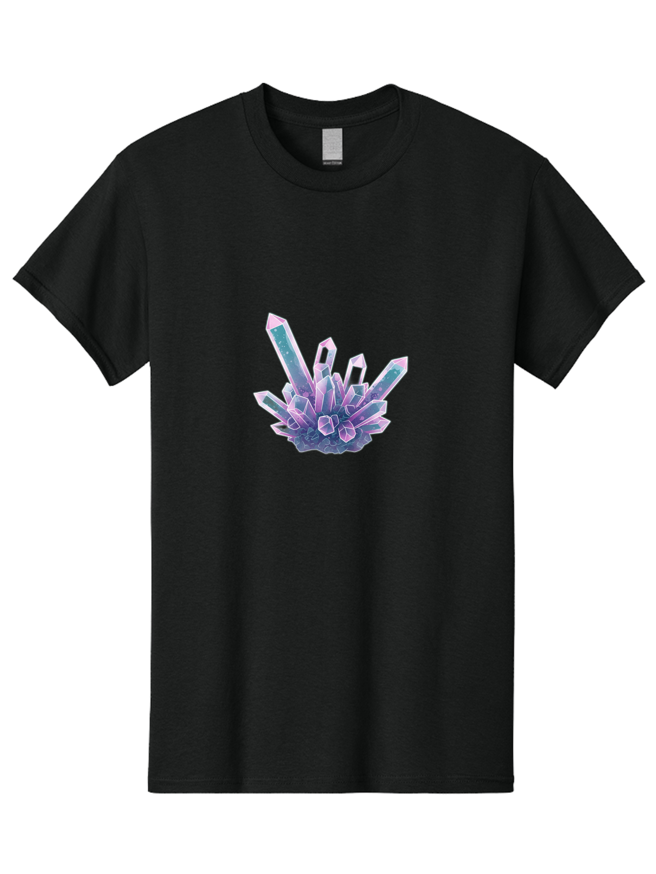 Amethyst-Crystal-Cluster Men'S Graphic Tee, 100% Cotton, Comfortable Casual Summer Wear, Machine Washable, Vintage Camera, Old Camera, Antique Camera, Black Camera, Classic Photography, Photography Equipment, Nostalgic Device, Film Camera, Baj936