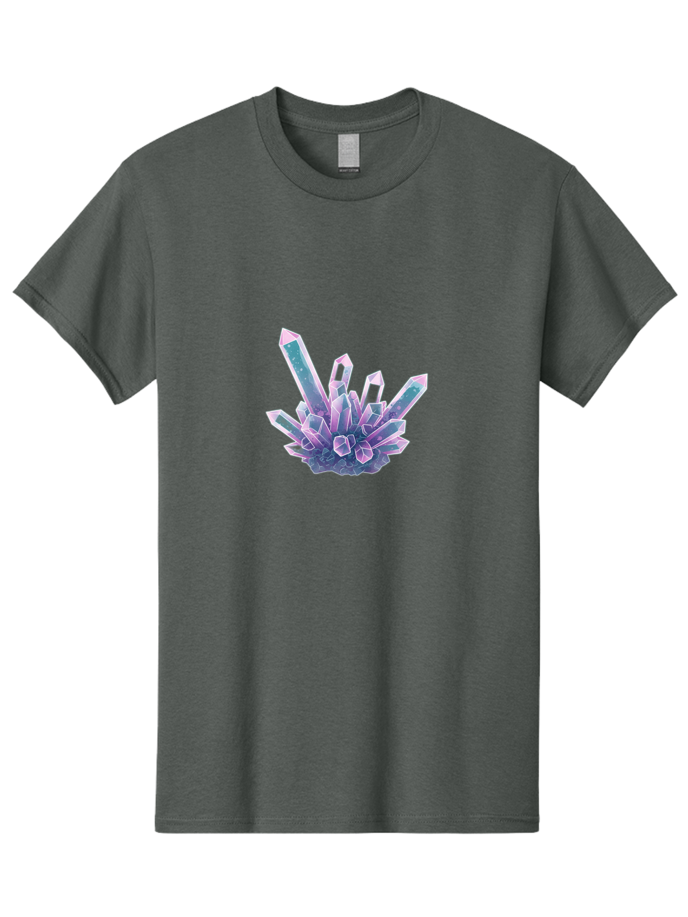 Amethyst-Crystal-Cluster Men'S Graphic Tee, 100% Cotton, Comfortable Casual Summer Wear, Machine Washable, Vintage Camera, Old Camera, Antique Camera, Black Camera, Classic Photography, Photography Equipment, Nostalgic Device, Film Camera, Baj936