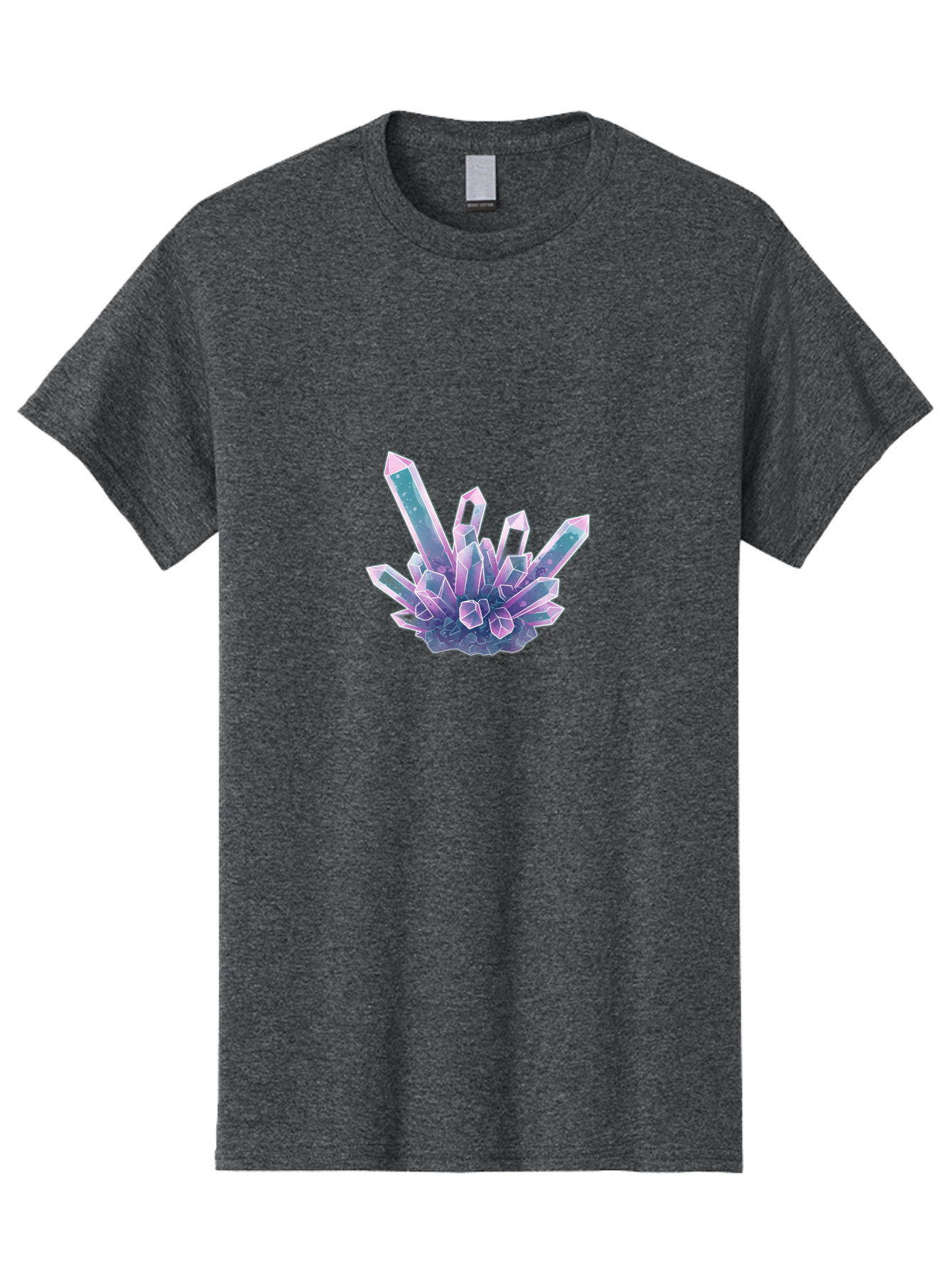 Amethyst-Crystal-Cluster Men'S Graphic Tee, 100% Cotton, Comfortable Casual Summer Wear, Machine Washable, Vintage Camera, Old Camera, Antique Camera, Black Camera, Classic Photography, Photography Equipment, Nostalgic Device, Film Camera, Baj936
