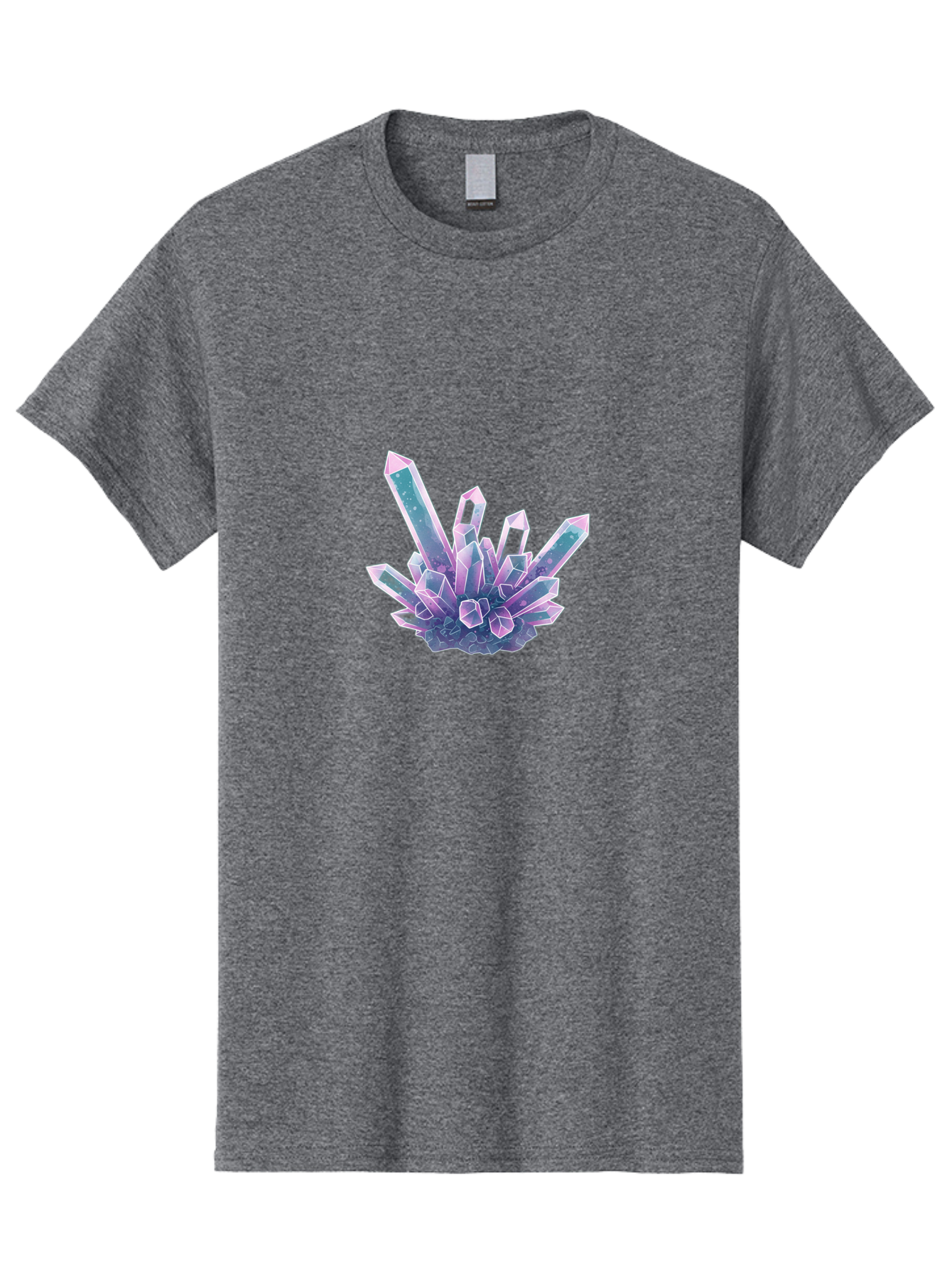 Amethyst-Crystal-Cluster Men'S Graphic Tee, 100% Cotton, Comfortable Casual Summer Wear, Machine Washable, Vintage Camera, Old Camera, Antique Camera, Black Camera, Classic Photography, Photography Equipment, Nostalgic Device, Film Camera, Baj936