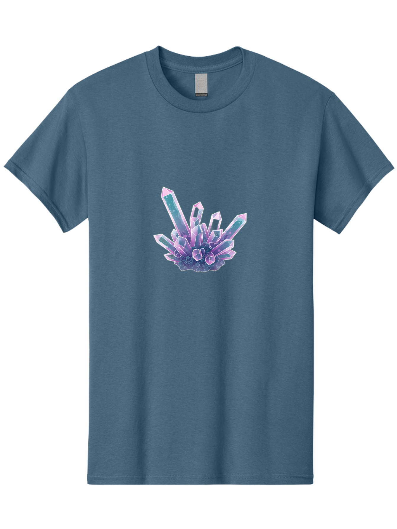 Amethyst-Crystal-Cluster Men'S Graphic Tee, 100% Cotton, Comfortable Casual Summer Wear, Machine Washable, Vintage Camera, Old Camera, Antique Camera, Black Camera, Classic Photography, Photography Equipment, Nostalgic Device, Film Camera, Baj936