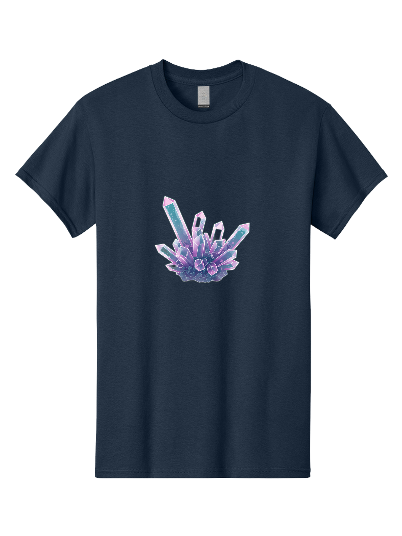 Amethyst-Crystal-Cluster Men'S Graphic Tee, 100% Cotton, Comfortable Casual Summer Wear, Machine Washable, Vintage Camera, Old Camera, Antique Camera, Black Camera, Classic Photography, Photography Equipment, Nostalgic Device, Film Camera, Baj936