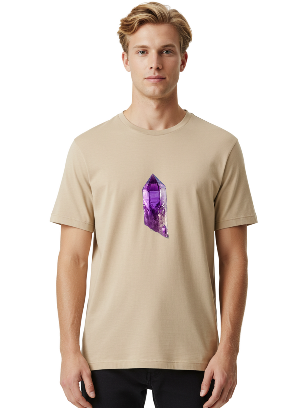 Amethyst-Crystal Men'S Graphic Tee, 100% Cotton, Comfortable Casual Summer Wear, Machine Washable, Vintage Camera, Old Camera, Antique Camera, Black Camera, Classic Photography, Photography Equipment, Nostalgic Device, Film Camera, Camera Art Baj937