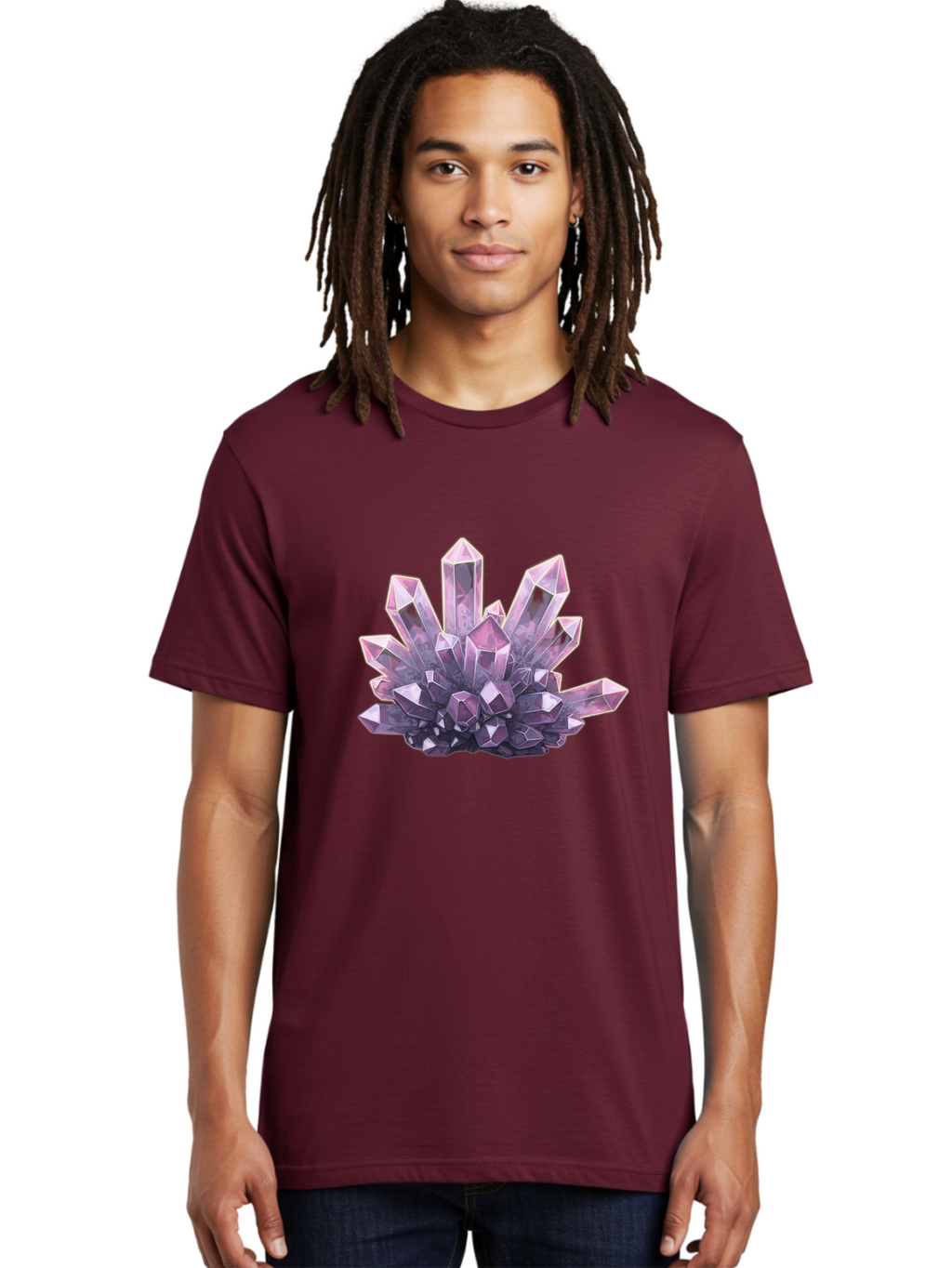 Amethyst-Geode Men'S Graphic Tee, 100% Cotton, Comfortable Casual Summer Wear, Machine Washable, Vintage Camera, Old Camera, Antique Camera, Black Camera, Classic Photography, Photography Equipment, Nostalgic Device, Film Camera, Camera Art Baj938