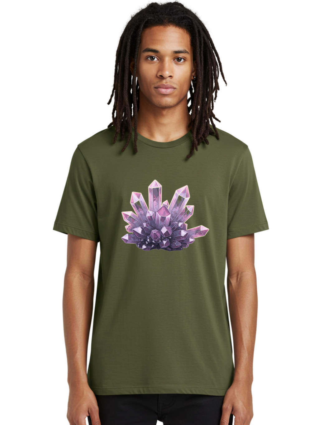 Amethyst-Geode Men'S Graphic Tee, 100% Cotton, Comfortable Casual Summer Wear, Machine Washable, Vintage Camera, Old Camera, Antique Camera, Black Camera, Classic Photography, Photography Equipment, Nostalgic Device, Film Camera, Camera Art Baj938