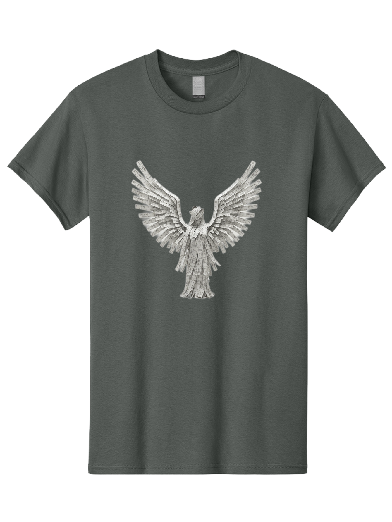 Angel-Origami-1 Men'S Graphic Tee, 100% Cotton, Comfortable Casual Summer Wear, Machine Washable, Vintage Camera, Old Camera, Antique Camera, Black Camera, Classic Photography, Photography Equipment, Nostalgic Device, Film Camera, Camera Art Baj939