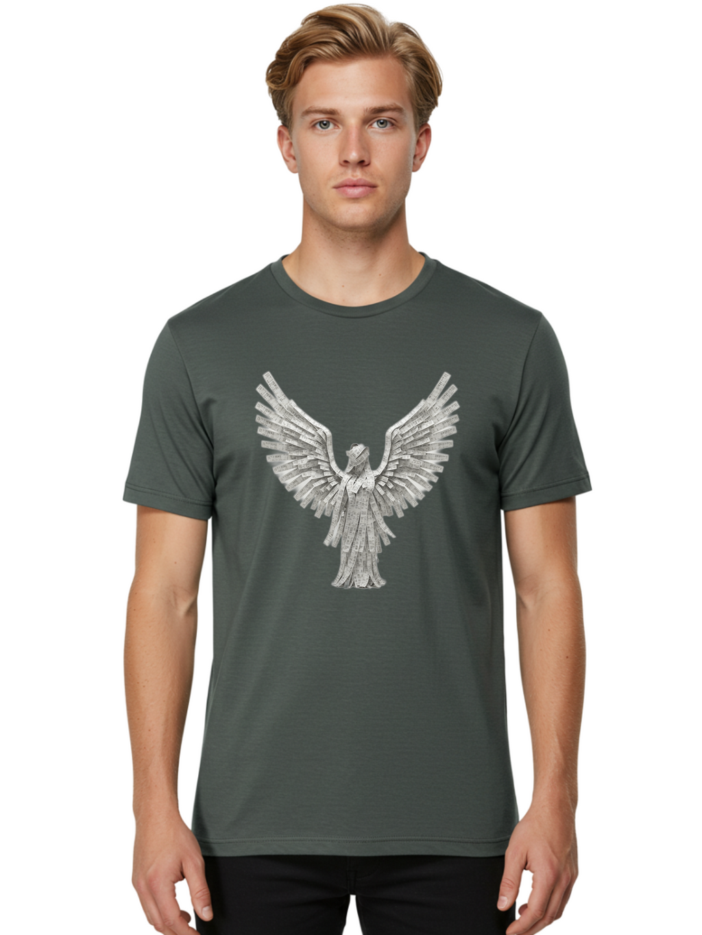 Angel-Origami-1 Men'S Graphic Tee, 100% Cotton, Comfortable Casual Summer Wear, Machine Washable, Vintage Camera, Old Camera, Antique Camera, Black Camera, Classic Photography, Photography Equipment, Nostalgic Device, Film Camera, Camera Art Baj939