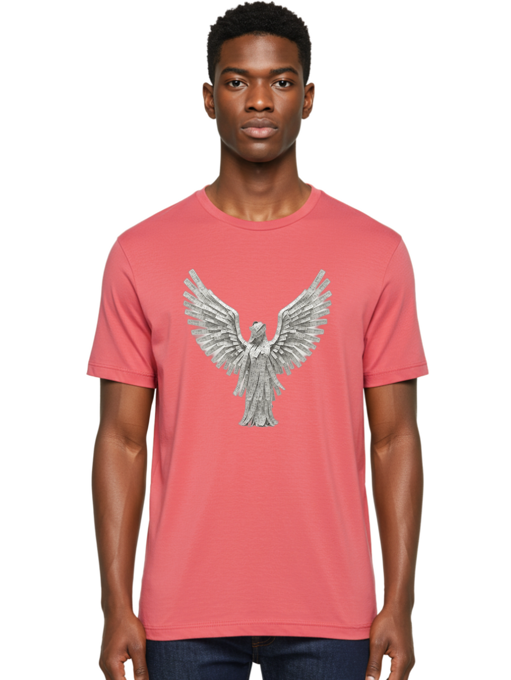 Angel-Origami-1 Men'S Graphic Tee, 100% Cotton, Comfortable Casual Summer Wear, Machine Washable, Vintage Camera, Old Camera, Antique Camera, Black Camera, Classic Photography, Photography Equipment, Nostalgic Device, Film Camera, Camera Art Baj939