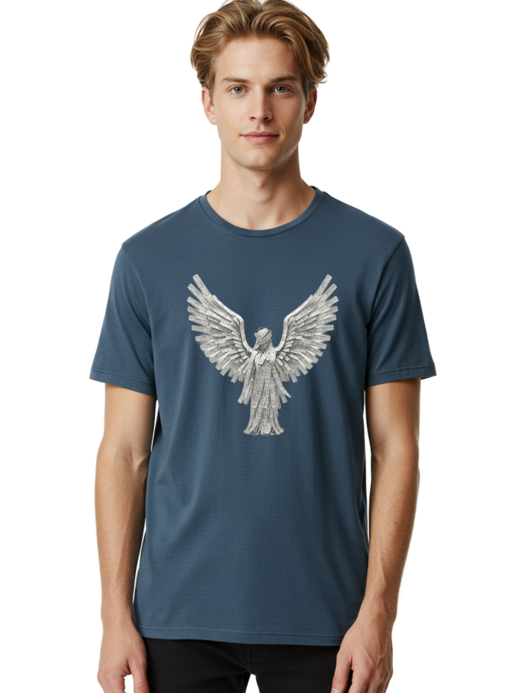 Angel-Origami-1 Men'S Graphic Tee, 100% Cotton, Comfortable Casual Summer Wear, Machine Washable, Vintage Camera, Old Camera, Antique Camera, Black Camera, Classic Photography, Photography Equipment, Nostalgic Device, Film Camera, Camera Art Baj939