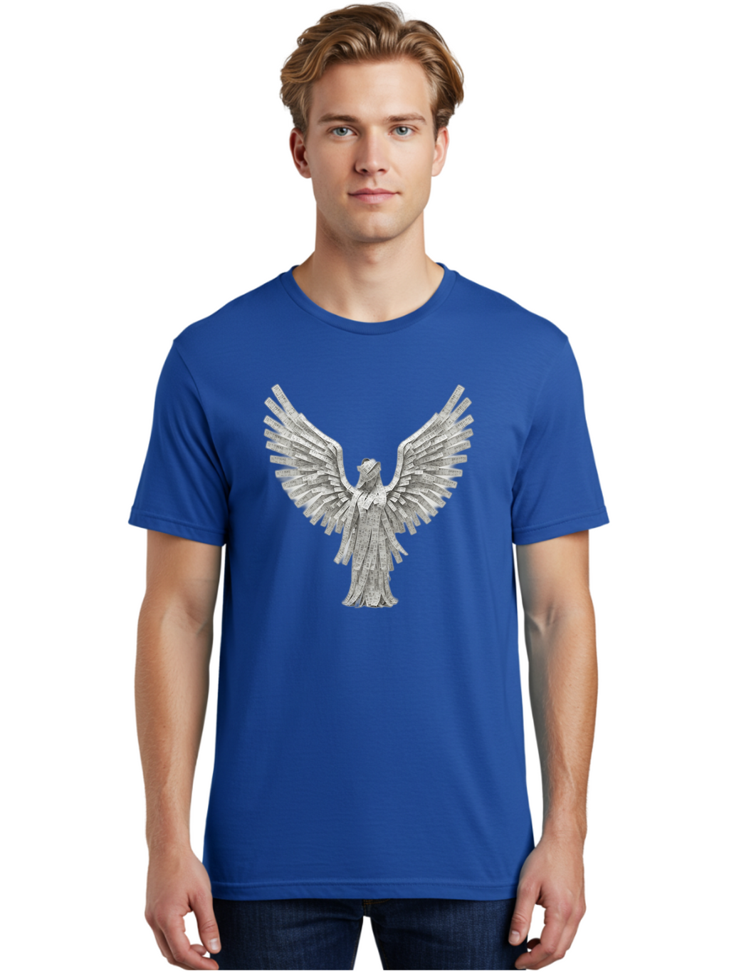 Angel-Origami-1 Men'S Graphic Tee, 100% Cotton, Comfortable Casual Summer Wear, Machine Washable, Vintage Camera, Old Camera, Antique Camera, Black Camera, Classic Photography, Photography Equipment, Nostalgic Device, Film Camera, Camera Art Baj939