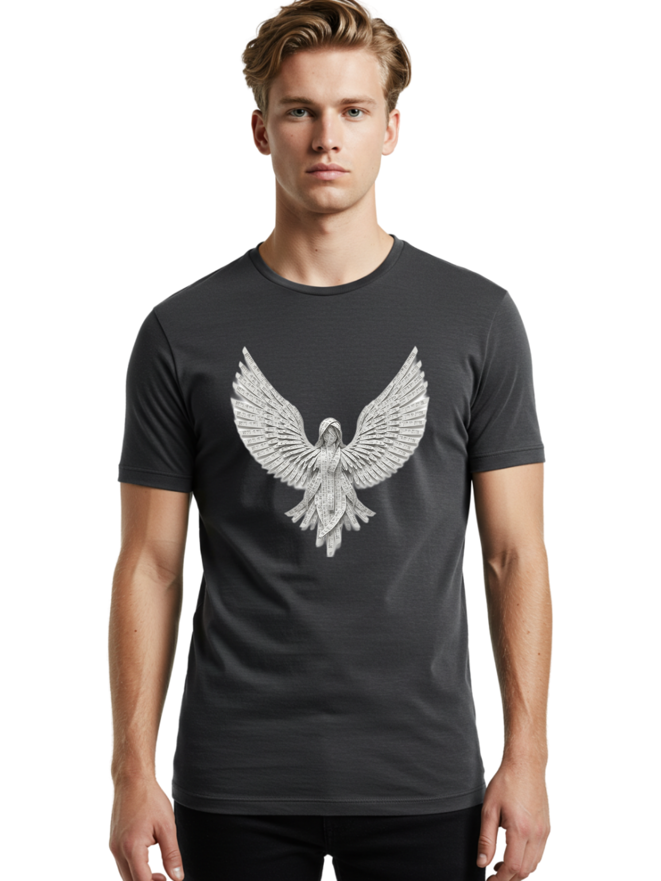 Angel-Origami Men'S Graphic Tee, 100% Cotton, Comfortable Casual Summer Wear, Machine Washable, Vintage Camera, Old Camera, Antique Camera, Black Camera, Classic Photography, Photography Equipment, Nostalgic Device, Film Camera, Camera Art Baj940