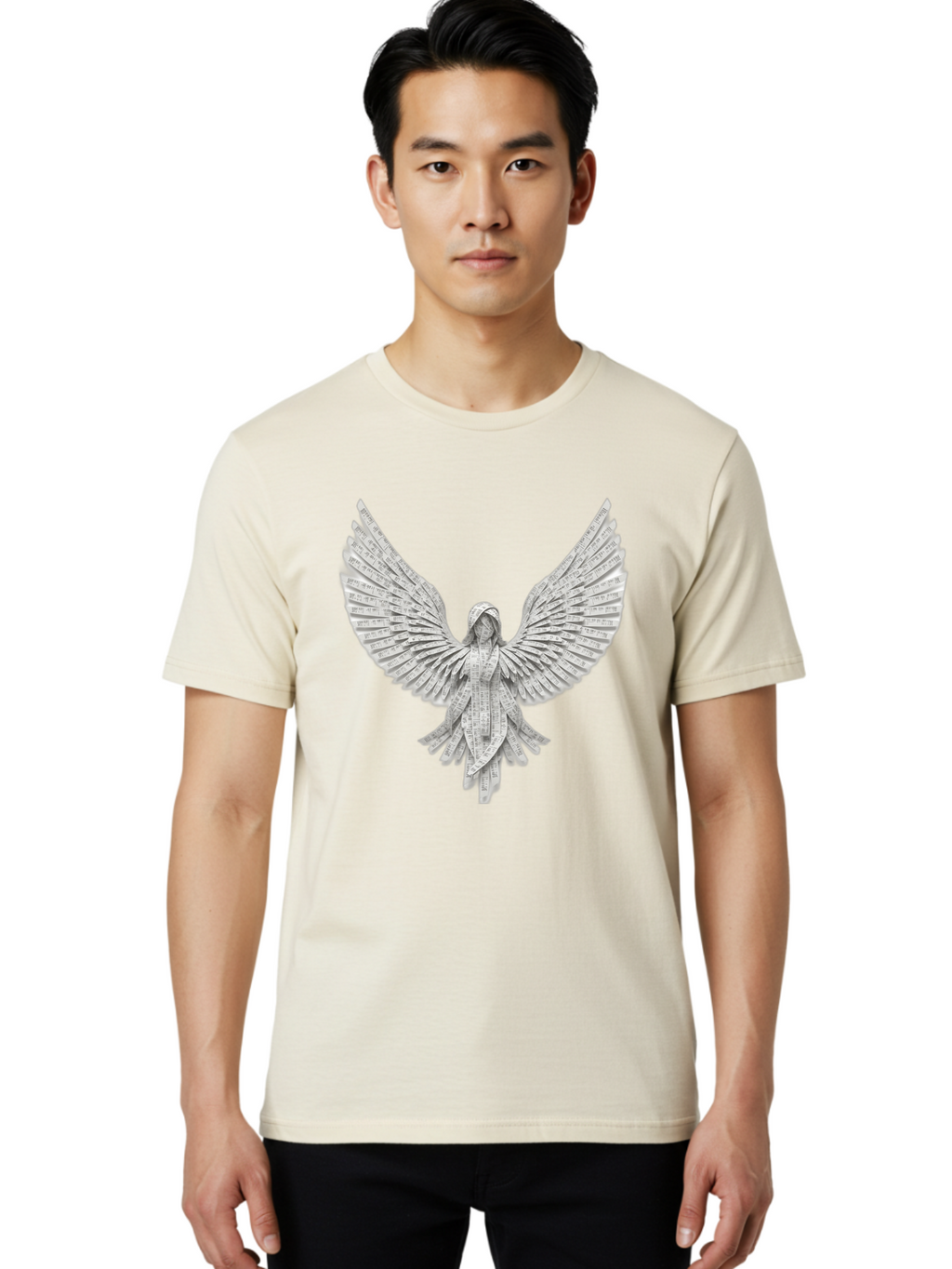 Angel-Origami Men'S Graphic Tee, 100% Cotton, Comfortable Casual Summer Wear, Machine Washable, Vintage Camera, Old Camera, Antique Camera, Black Camera, Classic Photography, Photography Equipment, Nostalgic Device, Film Camera, Camera Art Baj940