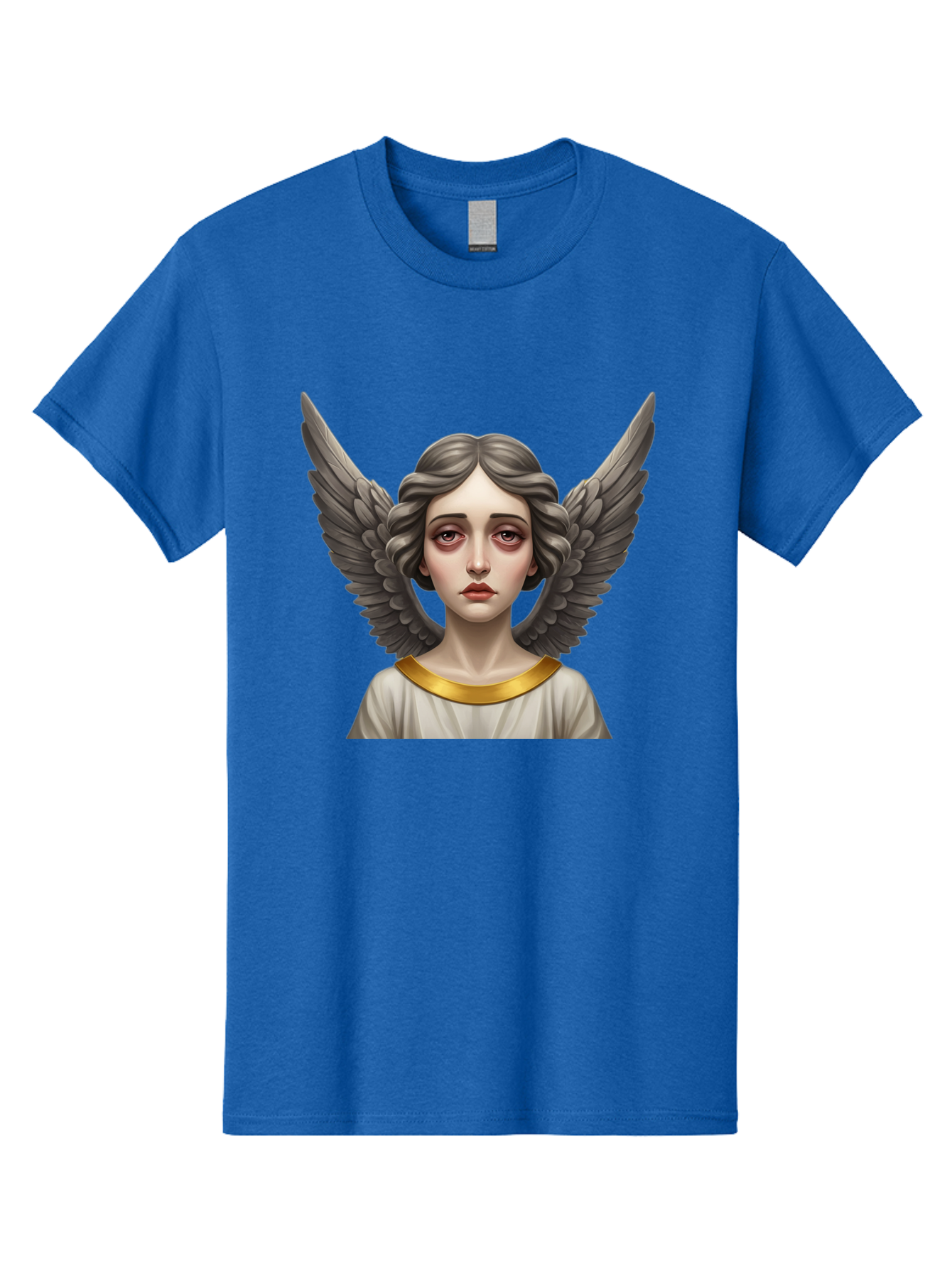 Angel-Portrait Men'S Graphic Tee, 100% Cotton, Comfortable Casual Summer Wear, Machine Washable, Vintage Camera, Old Camera, Antique Camera, Black Camera, Classic Photography, Photography Equipment, Nostalgic Device, Film Camera, Camera Art Baj942