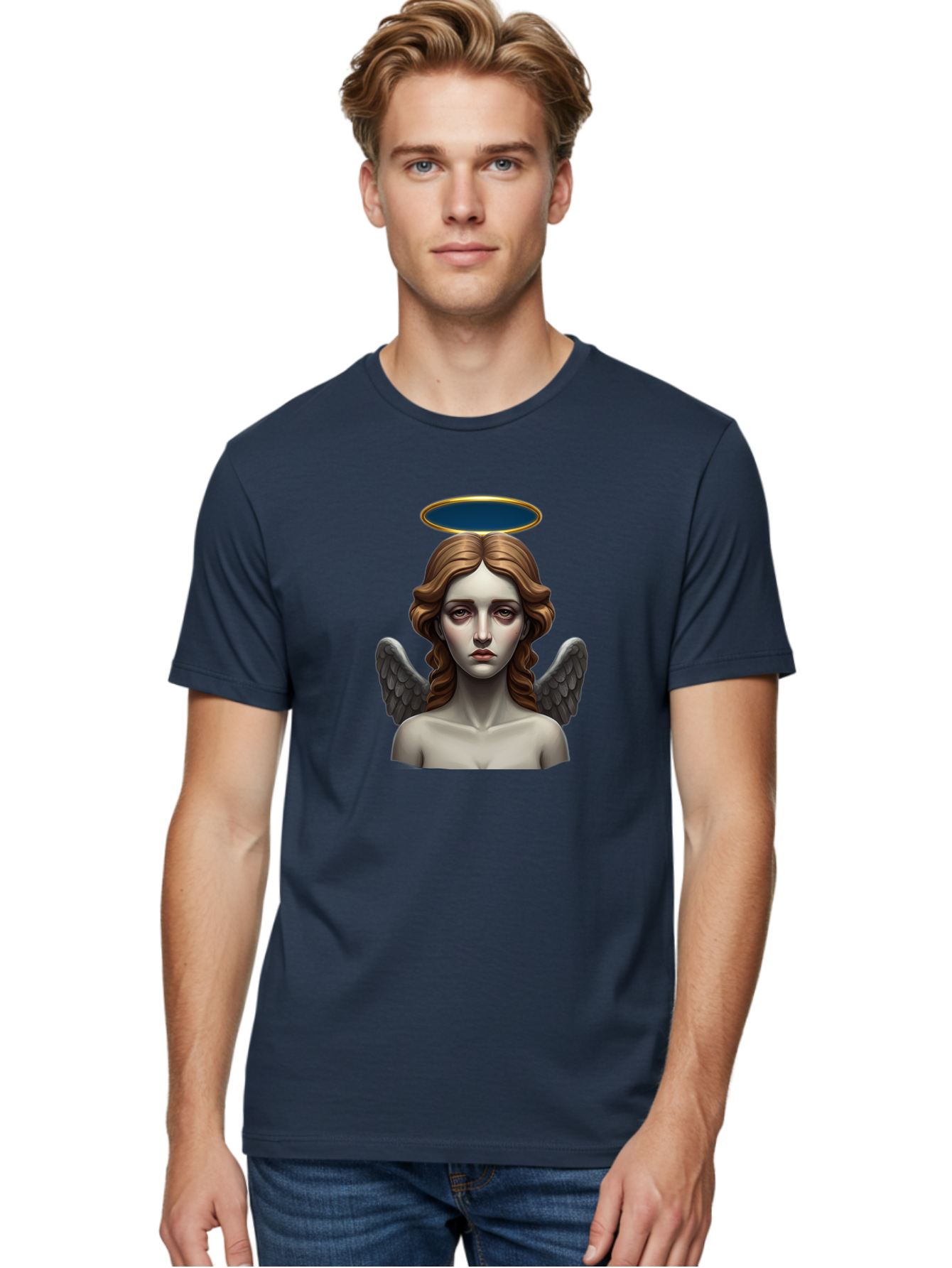 Angel-Statue Men'S Graphic Tee, 100% Cotton, Comfortable Casual Summer Wear, Machine Washable, Vintage Camera, Old Camera, Antique Camera, Black Camera, Classic Photography, Photography Equipment, Nostalgic Device, Film Camera, Camera Art Baj944