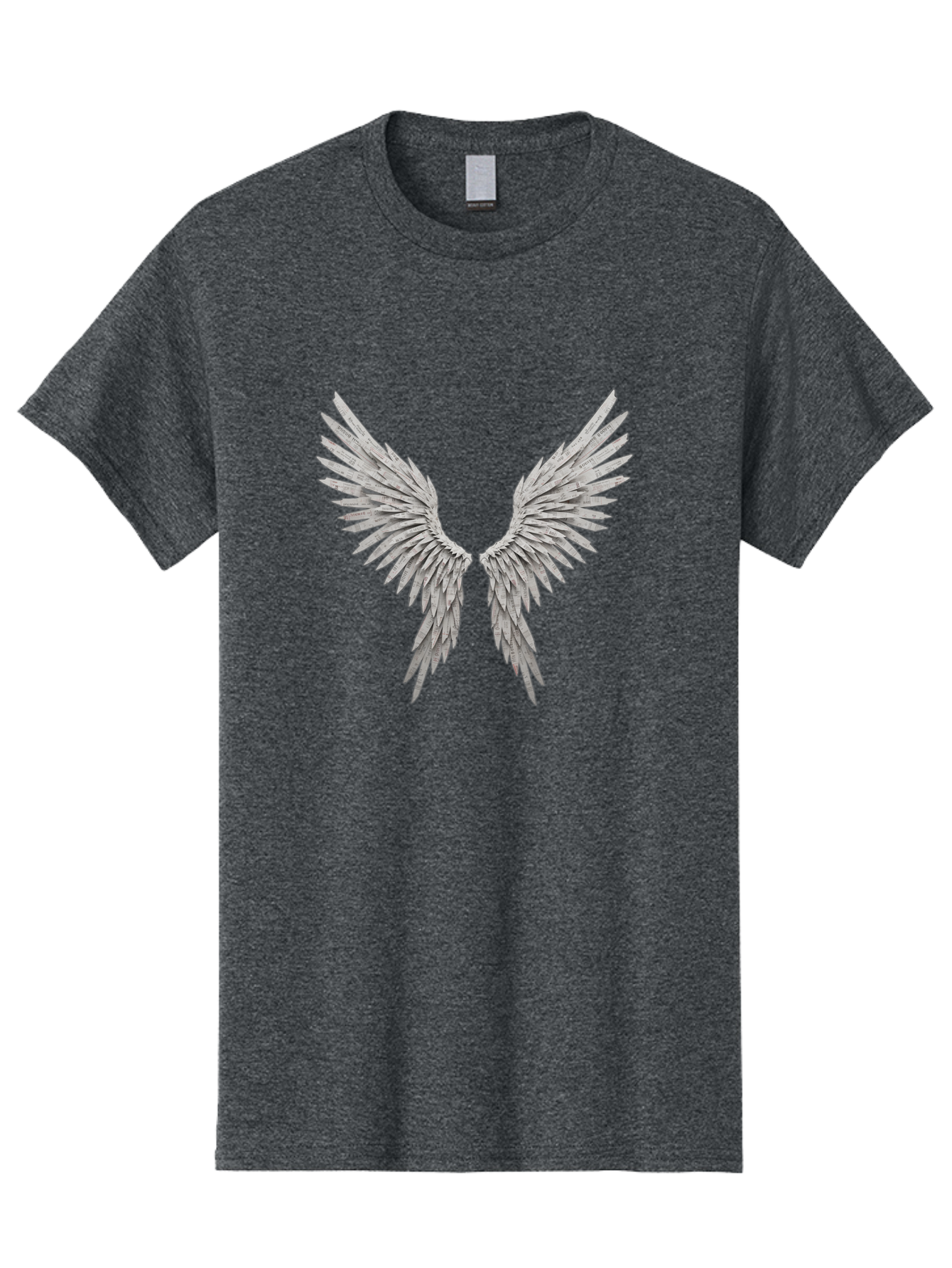 Angel-Wings-1 Men'S Graphic Tee, 100% Cotton, Comfortable Casual Summer Wear, Machine Washable, Vintage Camera, Old Camera, Antique Camera, Black Camera, Classic Photography, Photography Equipment, Nostalgic Device, Film Camera, Camera Art Baj945