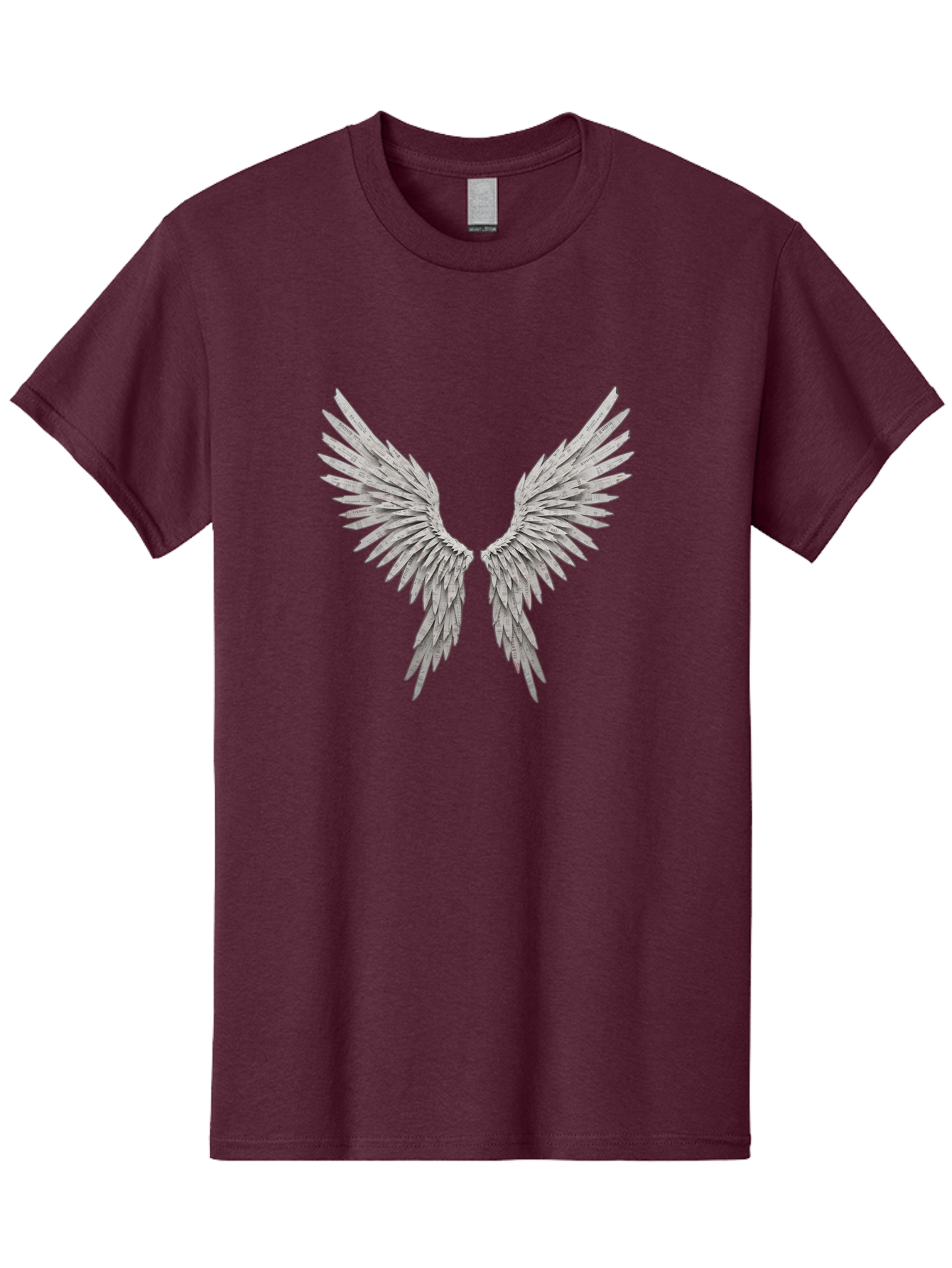 Angel-Wings-1 Men'S Graphic Tee, 100% Cotton, Comfortable Casual Summer Wear, Machine Washable, Vintage Camera, Old Camera, Antique Camera, Black Camera, Classic Photography, Photography Equipment, Nostalgic Device, Film Camera, Camera Art Baj945