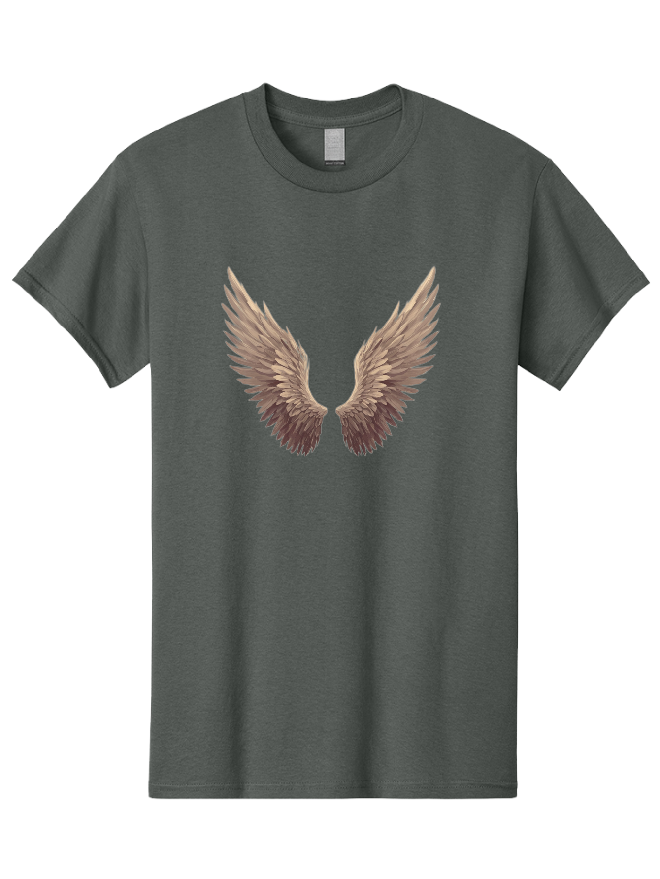 Angel-Wings-2 Men'S Graphic Tee, 100% Cotton, Comfortable Casual Summer Wear, Machine Washable, Vintage Camera, Old Camera, Antique Camera, Black Camera, Classic Photography, Photography Equipment, Nostalgic Device, Film Camera, Camera Art Baj946