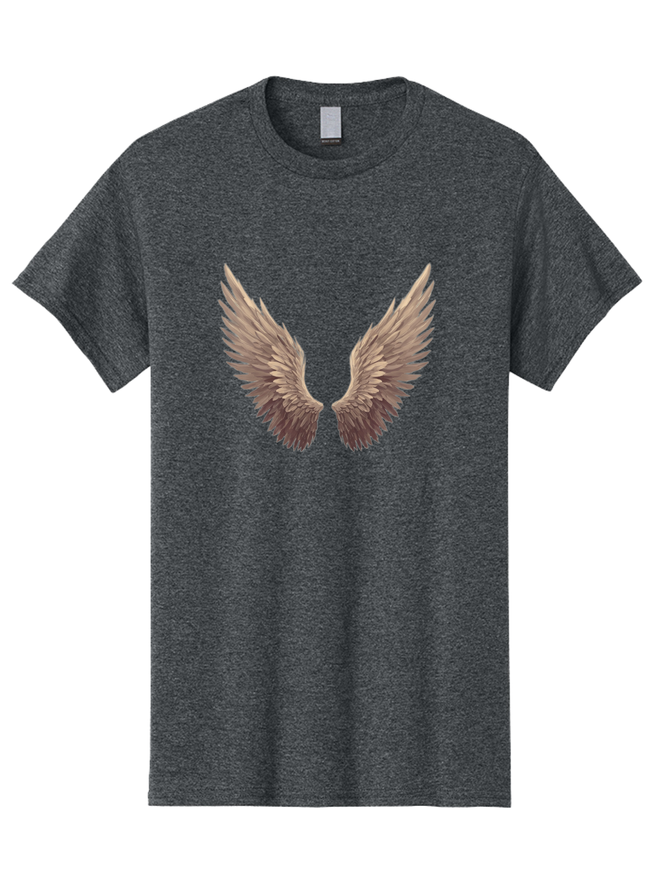 Angel-Wings-2 Men'S Graphic Tee, 100% Cotton, Comfortable Casual Summer Wear, Machine Washable, Vintage Camera, Old Camera, Antique Camera, Black Camera, Classic Photography, Photography Equipment, Nostalgic Device, Film Camera, Camera Art Baj946