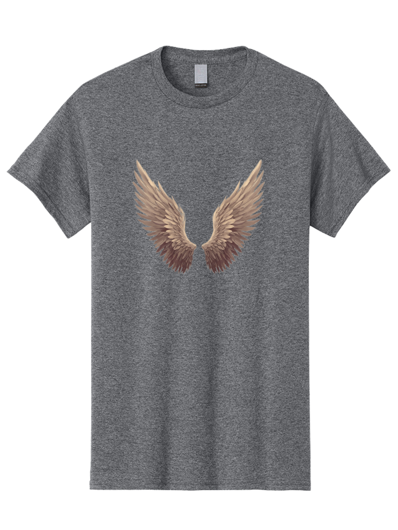 Angel-Wings-2 Men'S Graphic Tee, 100% Cotton, Comfortable Casual Summer Wear, Machine Washable, Vintage Camera, Old Camera, Antique Camera, Black Camera, Classic Photography, Photography Equipment, Nostalgic Device, Film Camera, Camera Art Baj946