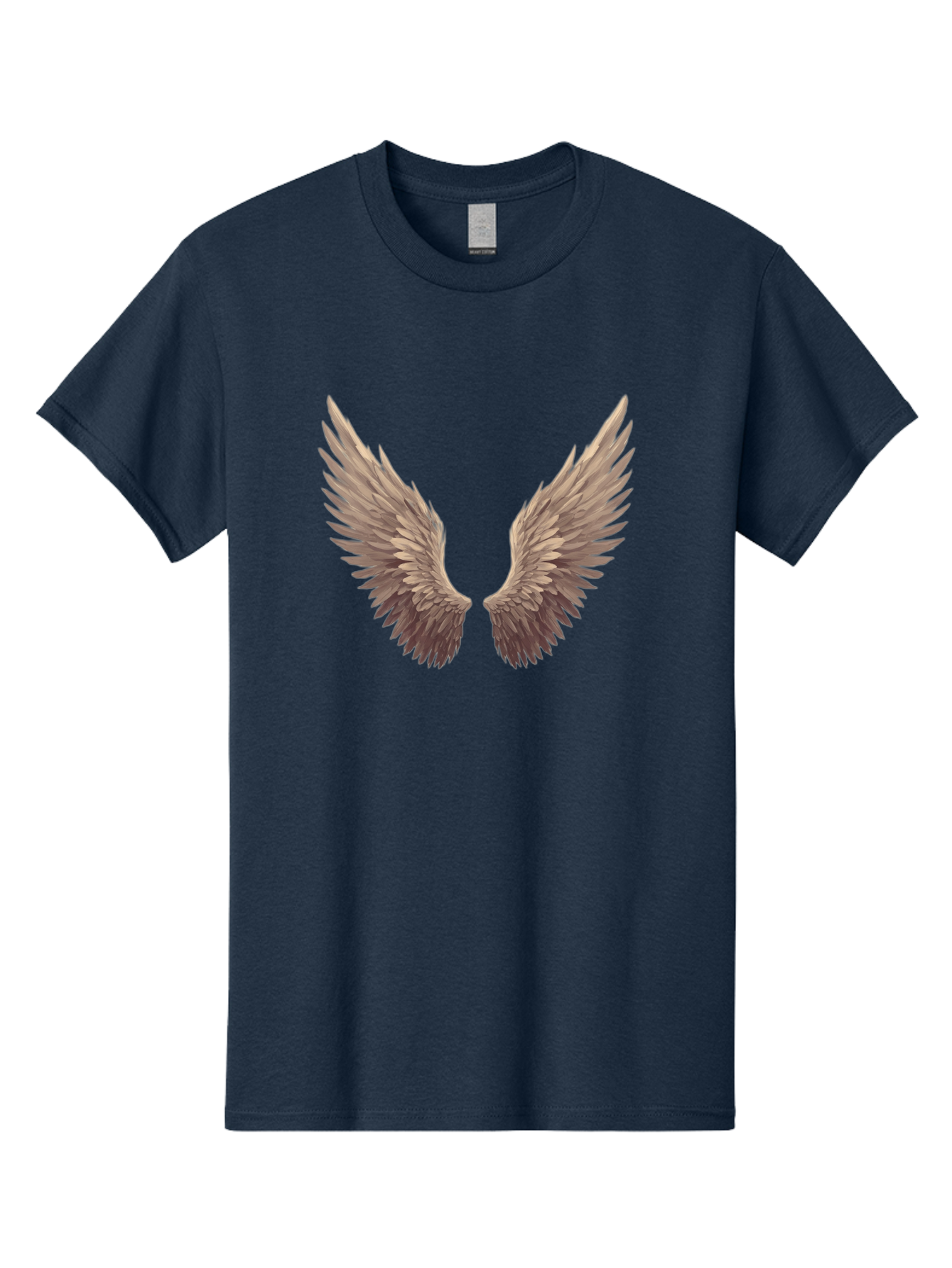 Angel-Wings-2 Men'S Graphic Tee, 100% Cotton, Comfortable Casual Summer Wear, Machine Washable, Vintage Camera, Old Camera, Antique Camera, Black Camera, Classic Photography, Photography Equipment, Nostalgic Device, Film Camera, Camera Art Baj946