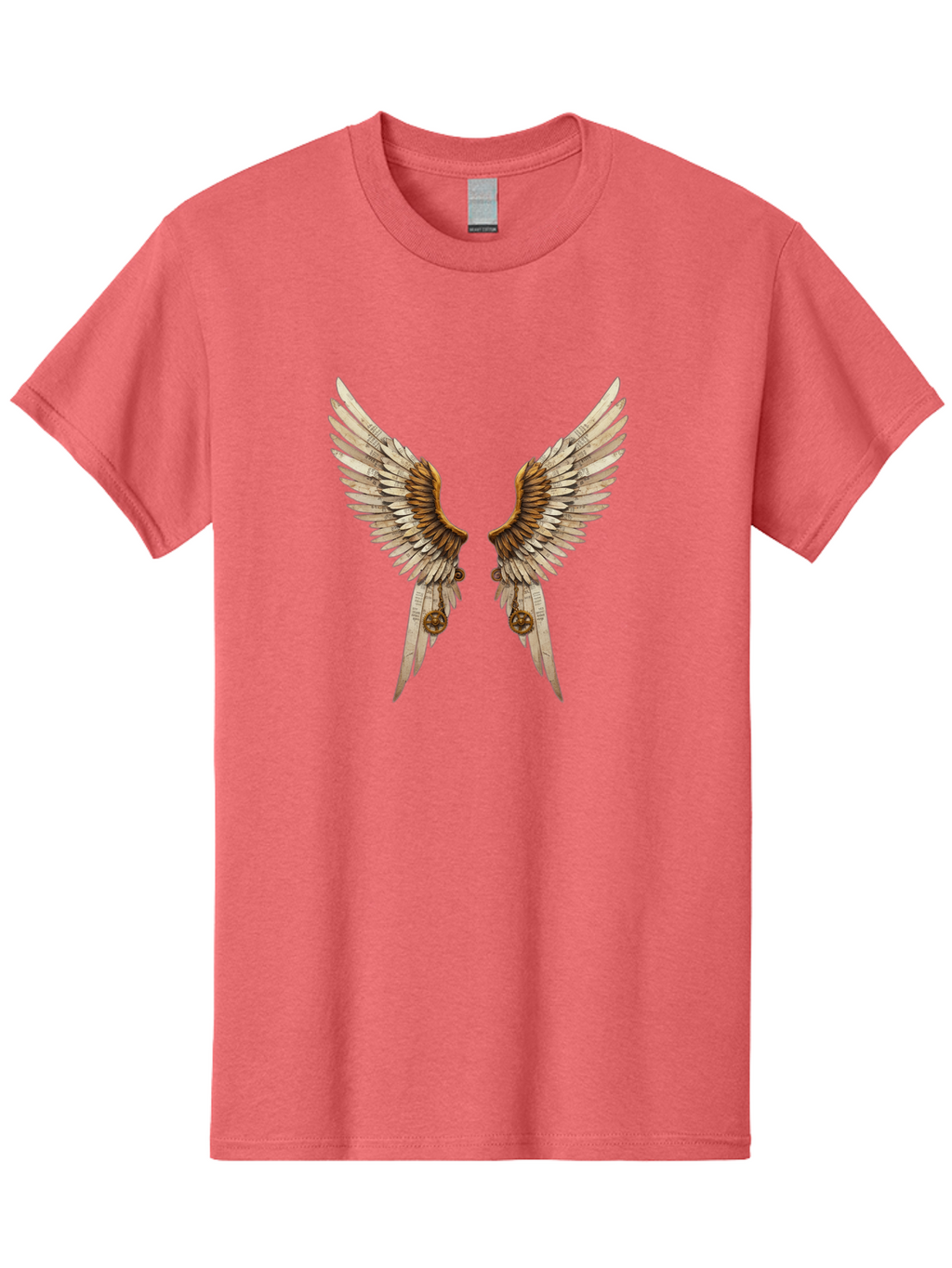Angel-Wings-3 Men'S Graphic Tee, 100% Cotton, Comfortable Casual Summer Wear, Machine Washable, Vintage Camera, Old Camera, Antique Camera, Black Camera, Classic Photography, Photography Equipment, Nostalgic Device, Film Camera, Camera Art Baj947