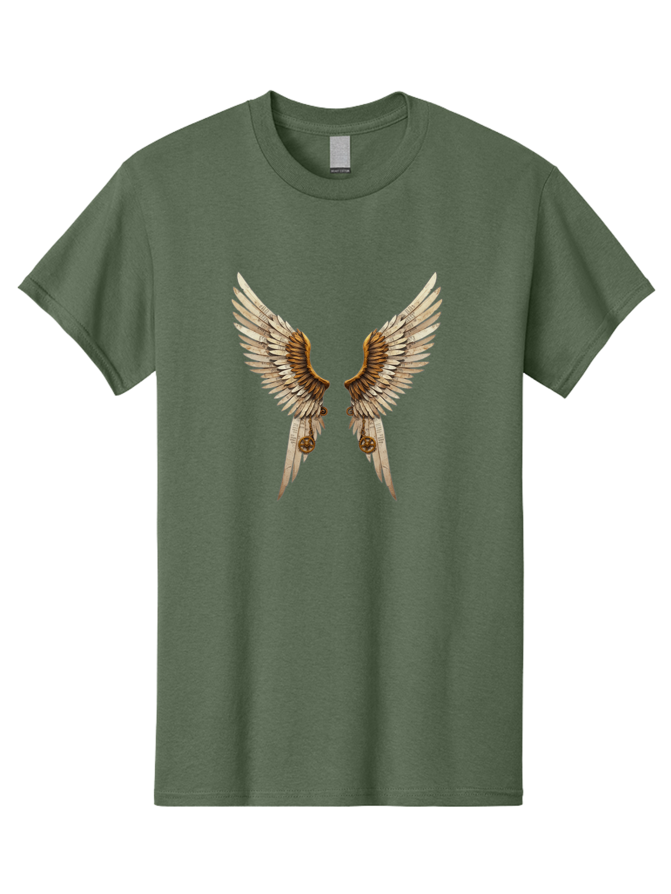 Angel-Wings-3 Men'S Graphic Tee, 100% Cotton, Comfortable Casual Summer Wear, Machine Washable, Vintage Camera, Old Camera, Antique Camera, Black Camera, Classic Photography, Photography Equipment, Nostalgic Device, Film Camera, Camera Art Baj947