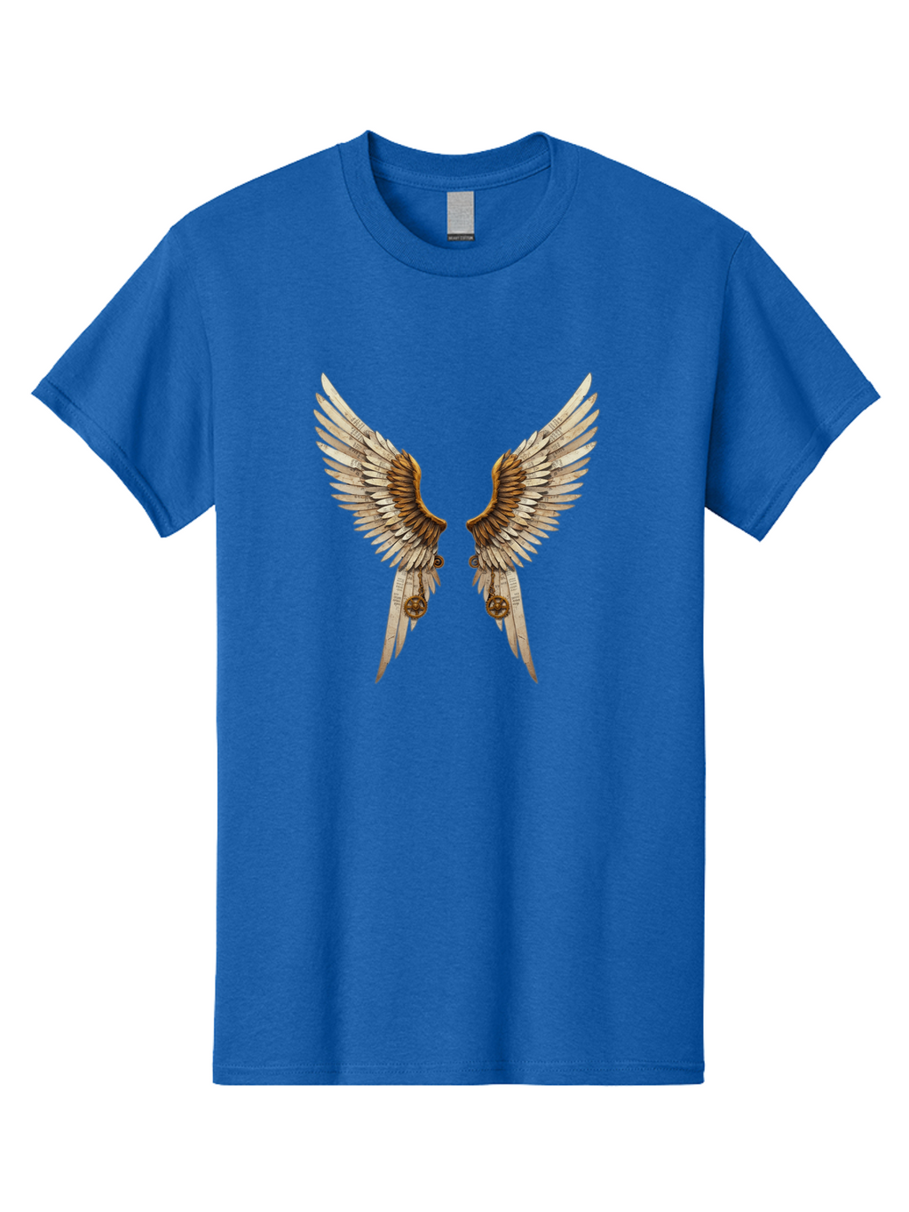 Angel-Wings-3 Men'S Graphic Tee, 100% Cotton, Comfortable Casual Summer Wear, Machine Washable, Vintage Camera, Old Camera, Antique Camera, Black Camera, Classic Photography, Photography Equipment, Nostalgic Device, Film Camera, Camera Art Baj947