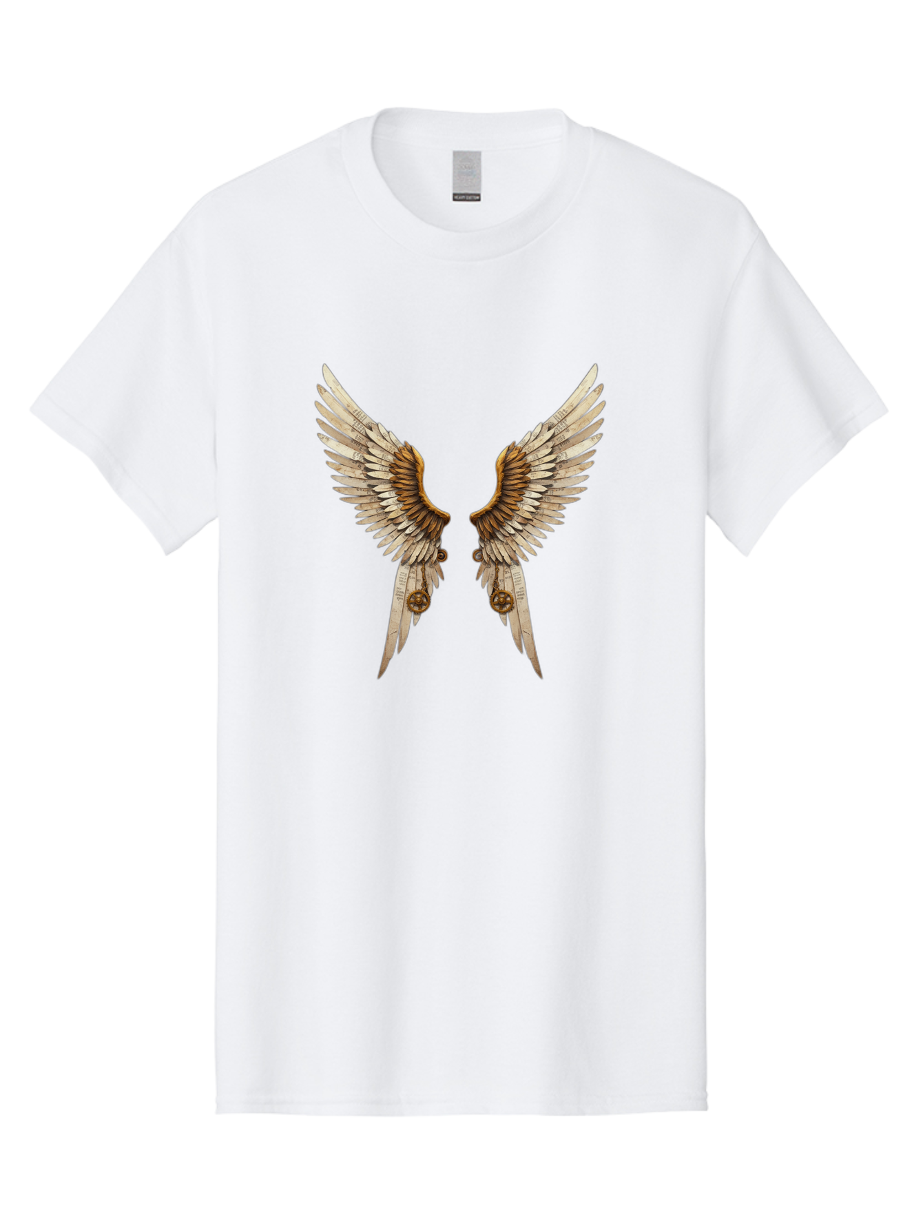 Angel-Wings-3 Men'S Graphic Tee, 100% Cotton, Comfortable Casual Summer Wear, Machine Washable, Vintage Camera, Old Camera, Antique Camera, Black Camera, Classic Photography, Photography Equipment, Nostalgic Device, Film Camera, Camera Art Baj947
