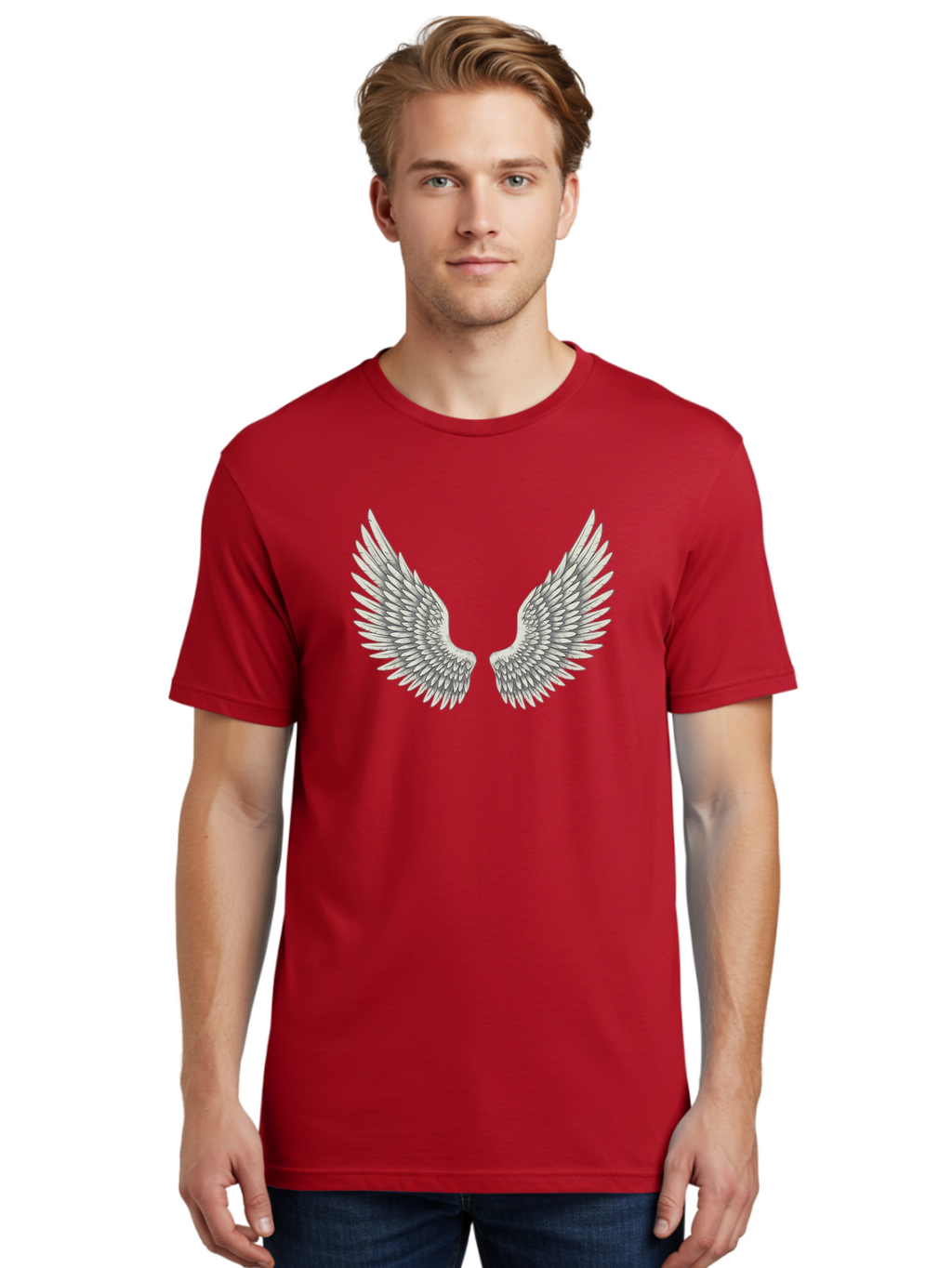 Angel-Wings Men'S Graphic Tee, 100% Cotton, Comfortable Casual Summer Wear, Machine Washable, Vintage Camera, Old Camera, Antique Camera, Black Camera, Classic Photography, Photography Equipment, Nostalgic Device, Film Camera, Camera Art Baj948