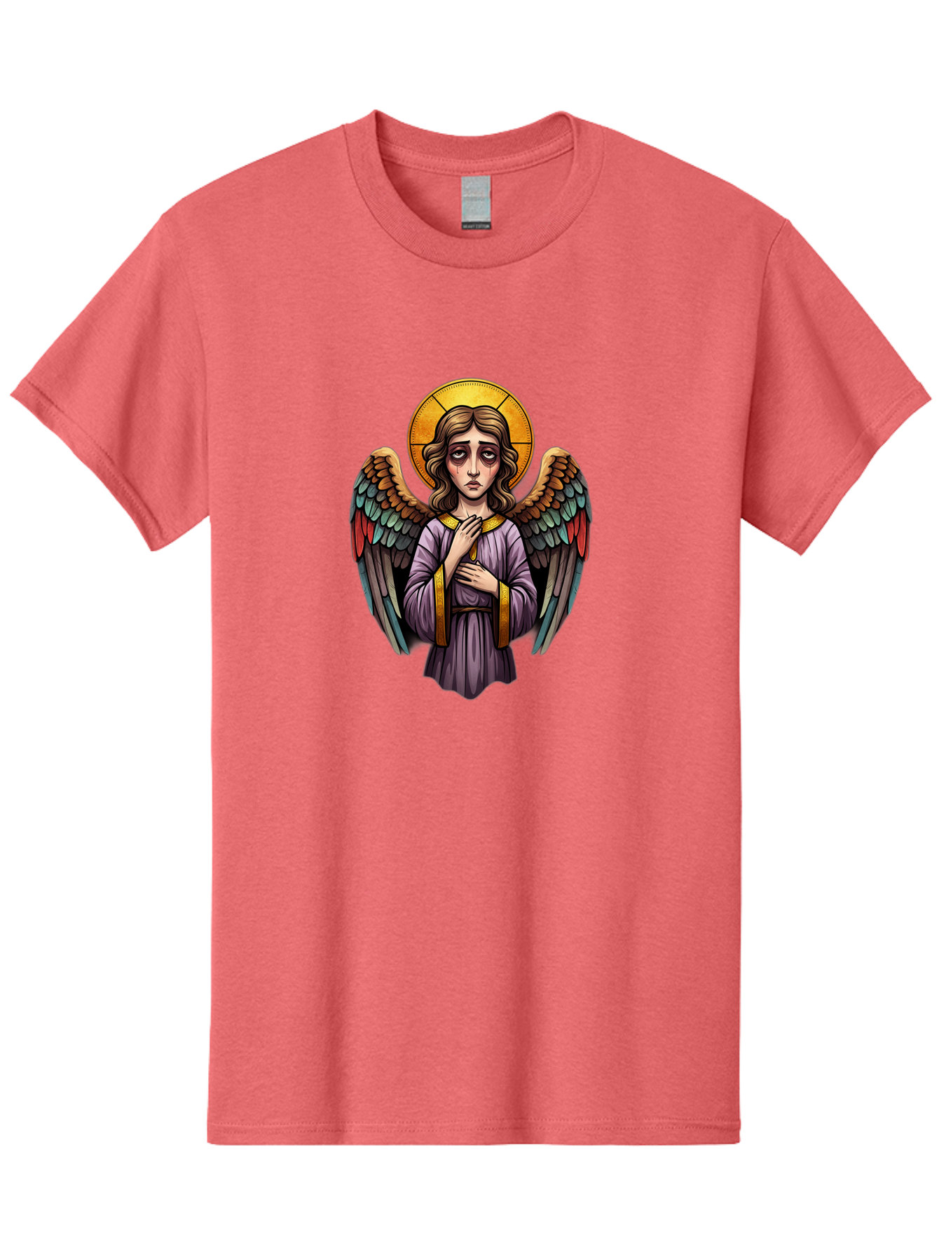 Angel Men'S Graphic Tee, 100% Cotton, Comfortable Casual Summer Wear, Machine Washable, Vintage Camera, Old Camera, Antique Camera, Black Camera, Classic Photography, Photography Equipment, Nostalgic Device, Film Camera, Camera Art Baj949