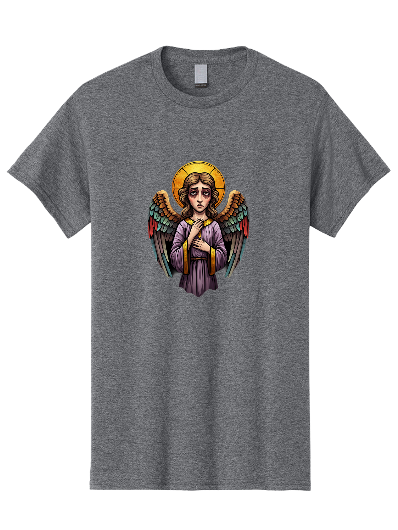 Angel Men'S Graphic Tee, 100% Cotton, Comfortable Casual Summer Wear, Machine Washable, Vintage Camera, Old Camera, Antique Camera, Black Camera, Classic Photography, Photography Equipment, Nostalgic Device, Film Camera, Camera Art Baj949