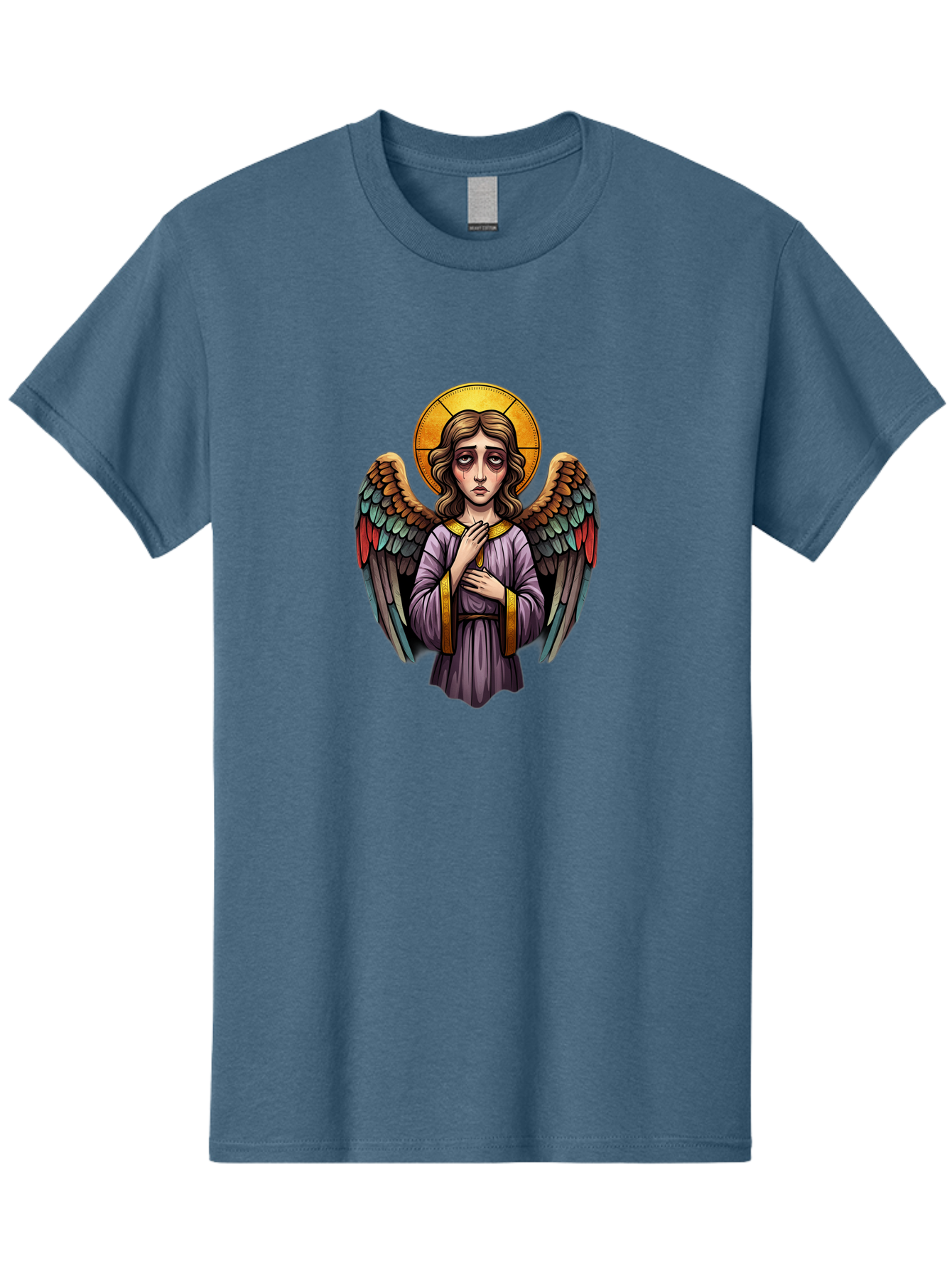 Angel Men'S Graphic Tee, 100% Cotton, Comfortable Casual Summer Wear, Machine Washable, Vintage Camera, Old Camera, Antique Camera, Black Camera, Classic Photography, Photography Equipment, Nostalgic Device, Film Camera, Camera Art Baj949